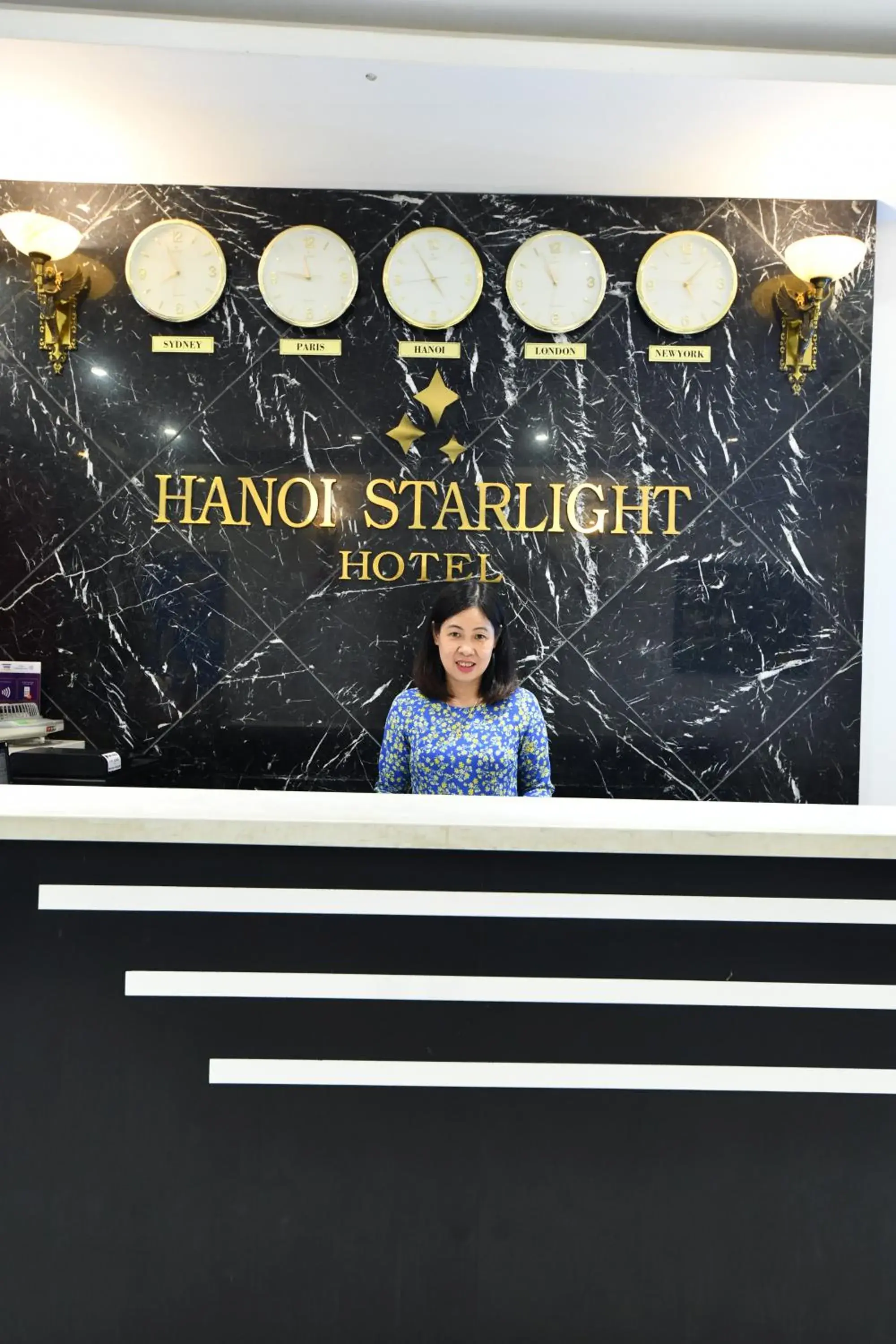 Lobby or reception in Hanoi Starlight Boutique Hotel Lobby or reception in Hanoi Starlight Boutique Hotel