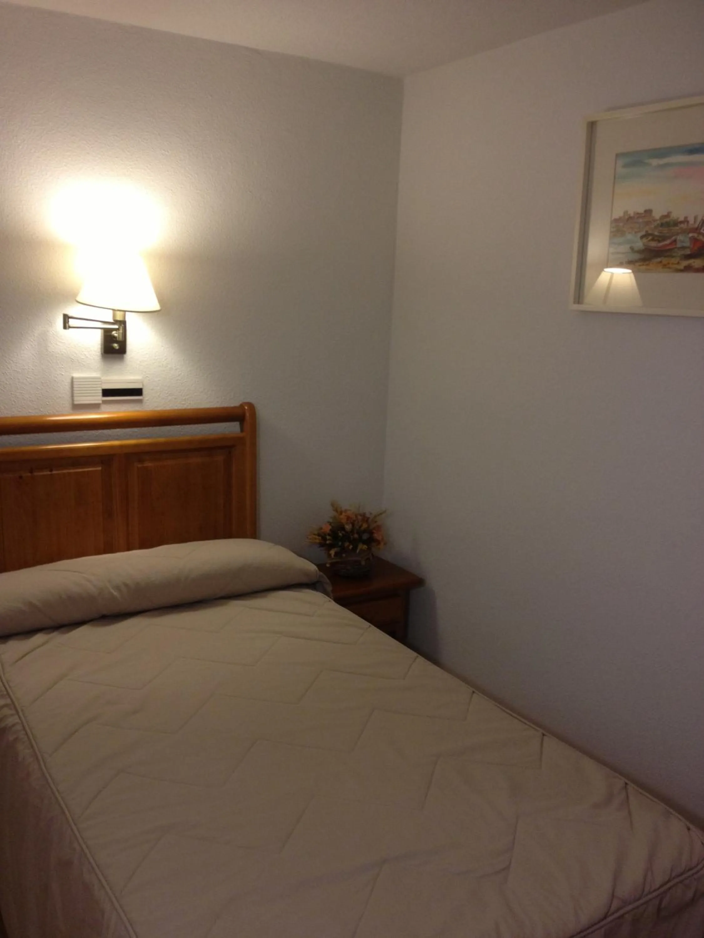 Bed in Hotel Rural Mariblanca