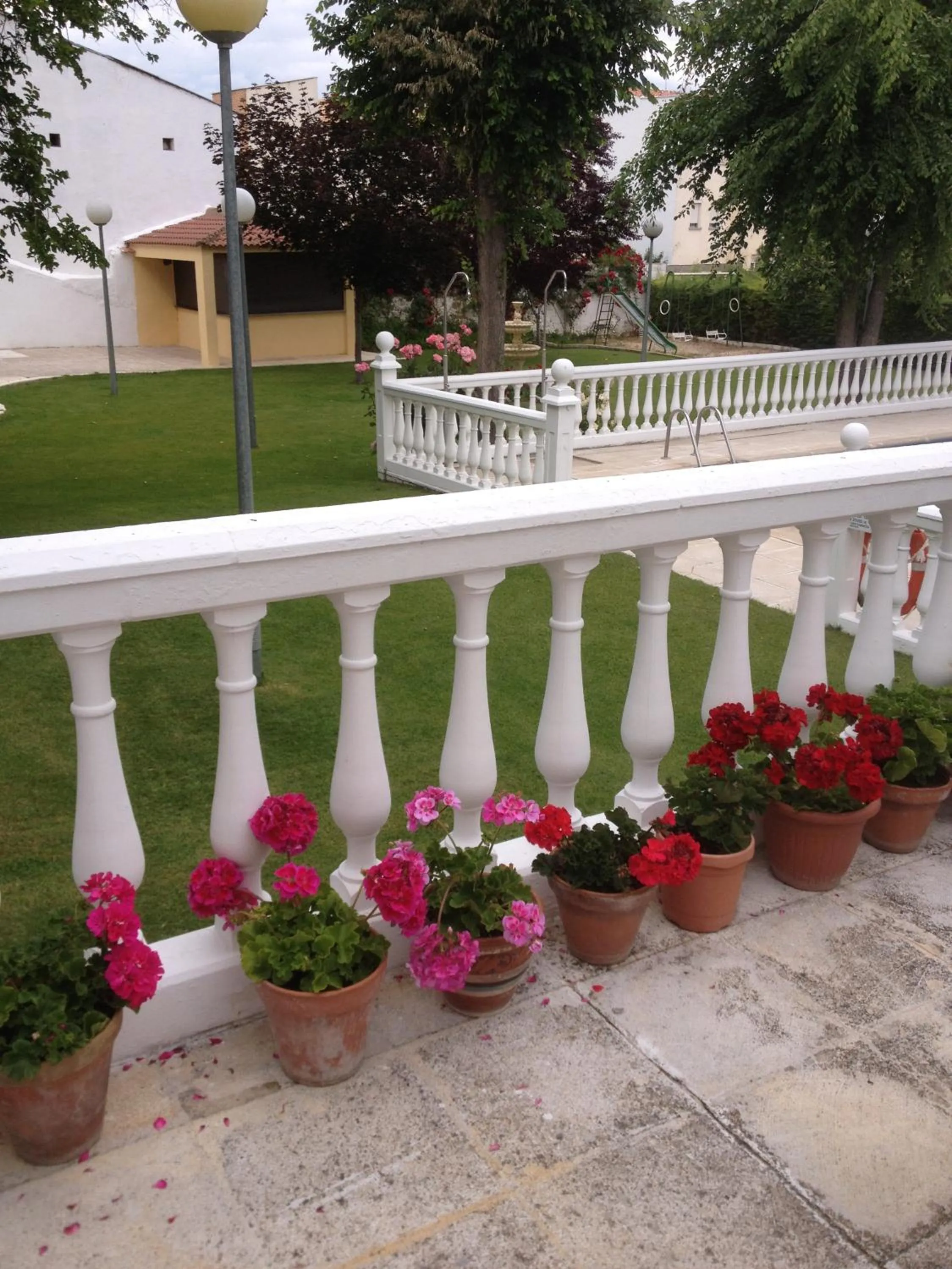 Balcony/Terrace in Hotel Rural Mariblanca