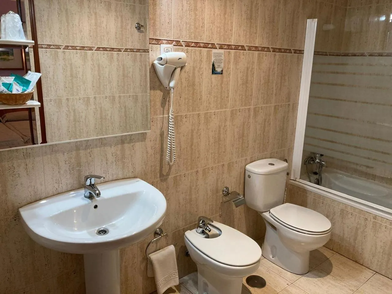 Bathroom in Hotel Rural Mariblanca