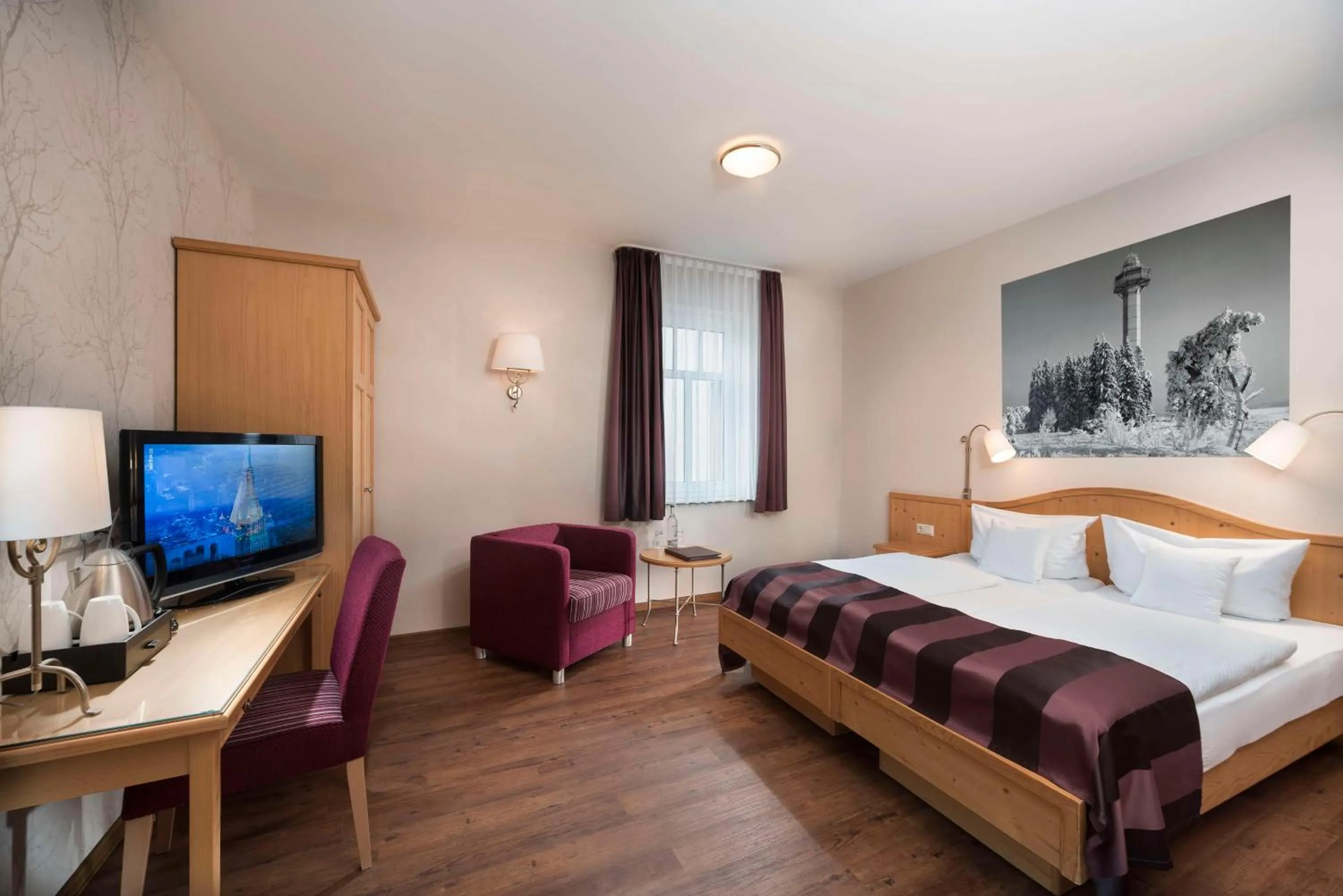 Bedroom, Bed in Best Western Plus Hotel Willingen