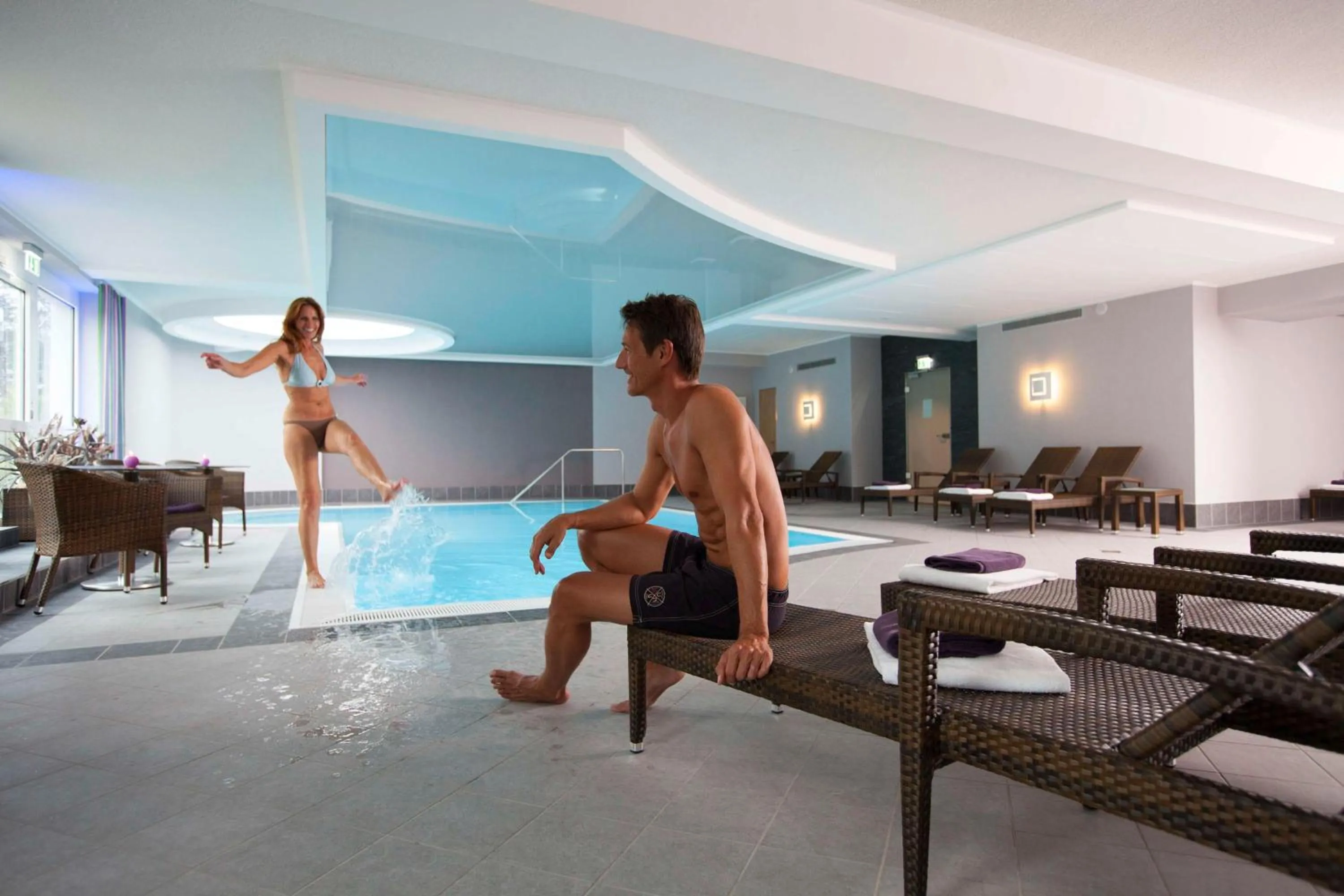 Pool view in Best Western Plus Hotel Willingen