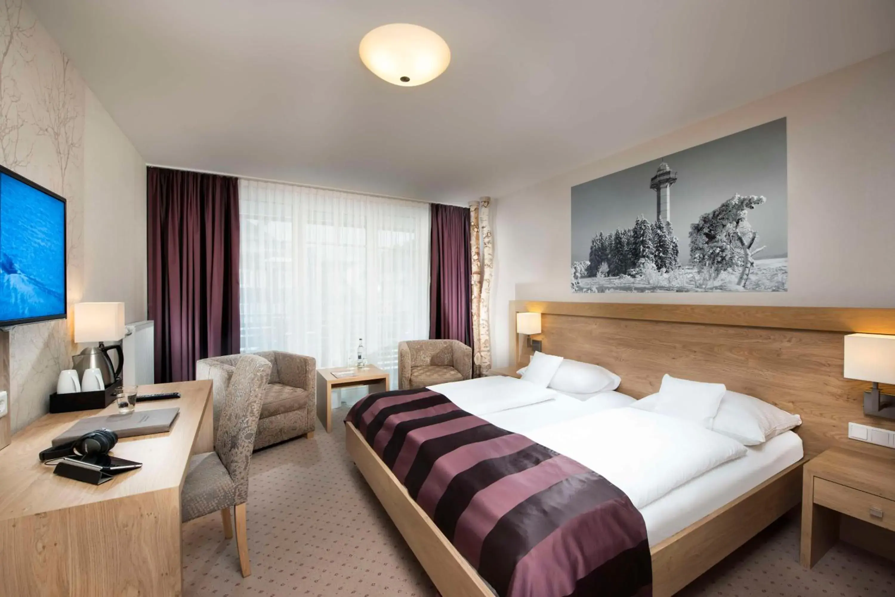 Bedroom, Bed in Best Western Plus Hotel Willingen Bedroom, Bed in Best Western Plus Hotel Willingen