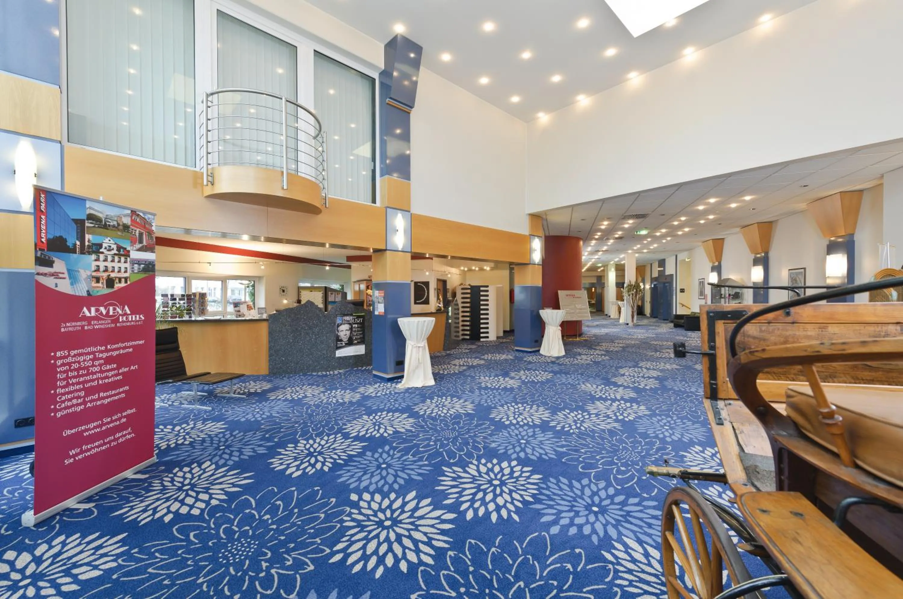 Lobby or reception in ARVENA Kongress Hotel - Hotel in der Wagnerstadt