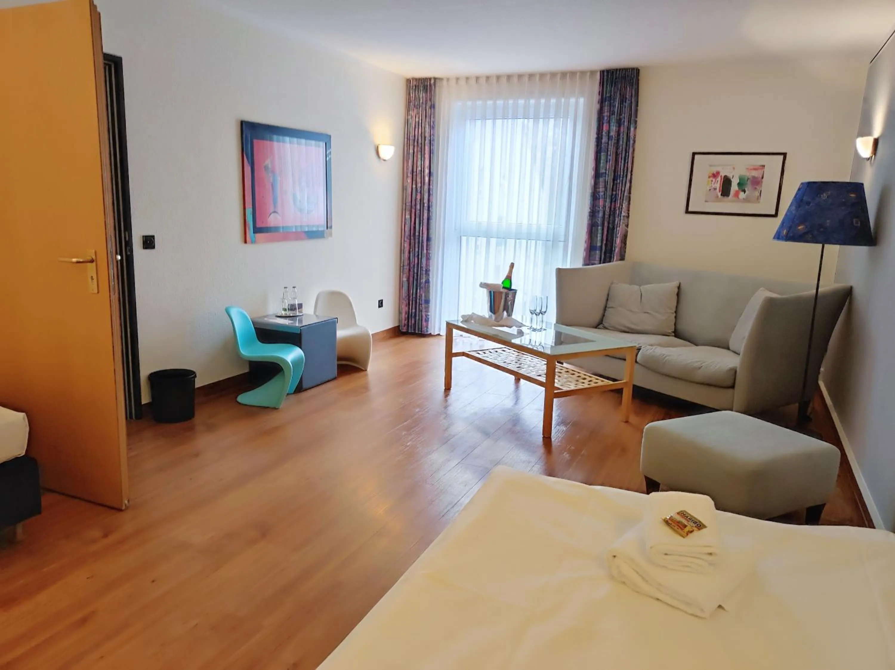 Seating area, Bed in ARVENA Kongress Hotel - Hotel in der Wagnerstadt