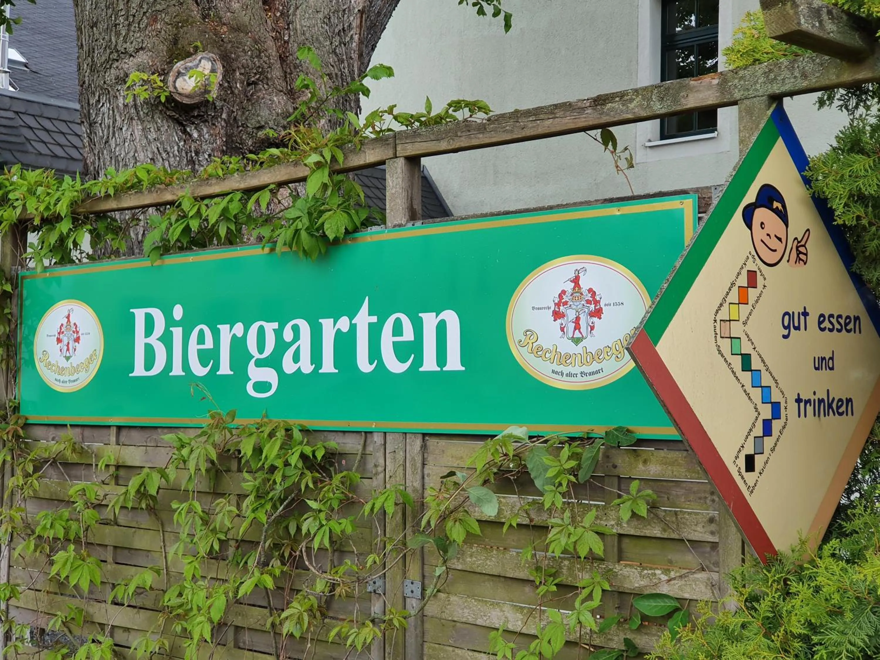 Garden in Hotel Stadt Olbernhau