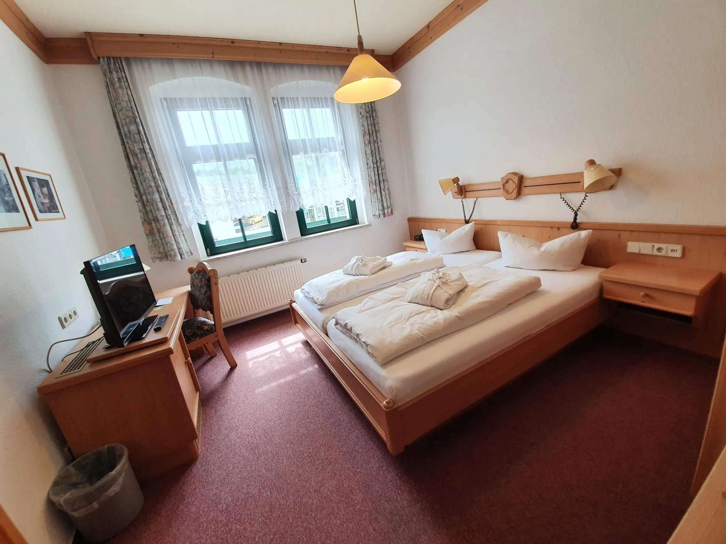 Bed in Hotel Stadt Olbernhau