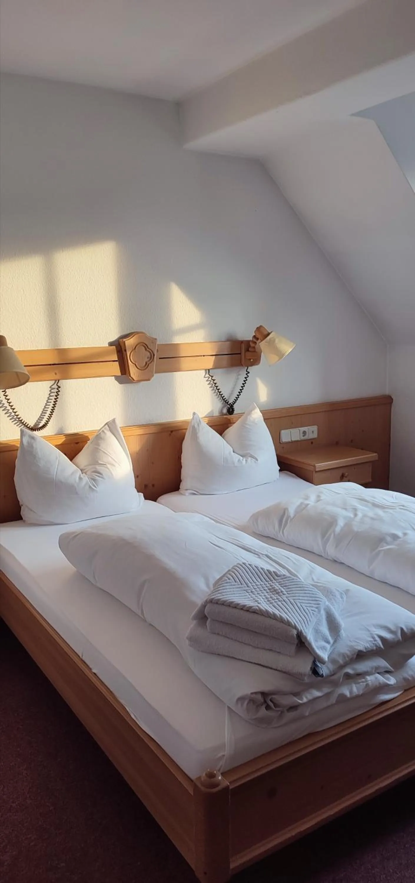 Bed in Hotel Stadt Olbernhau