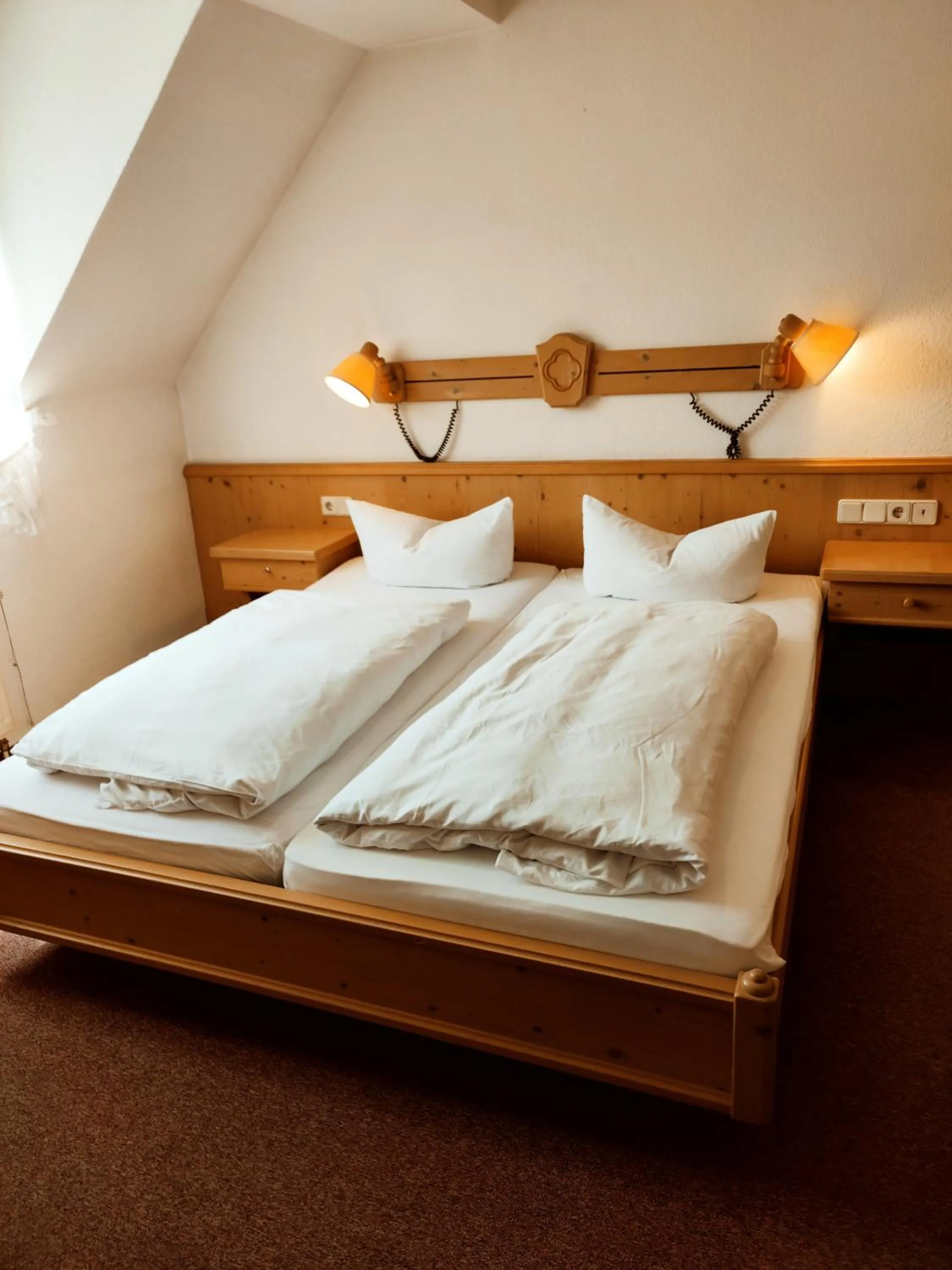Bed in Hotel Stadt Olbernhau