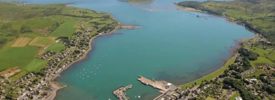 Nearby landmark, Bird's-eye View in Argyll Arms Hotel