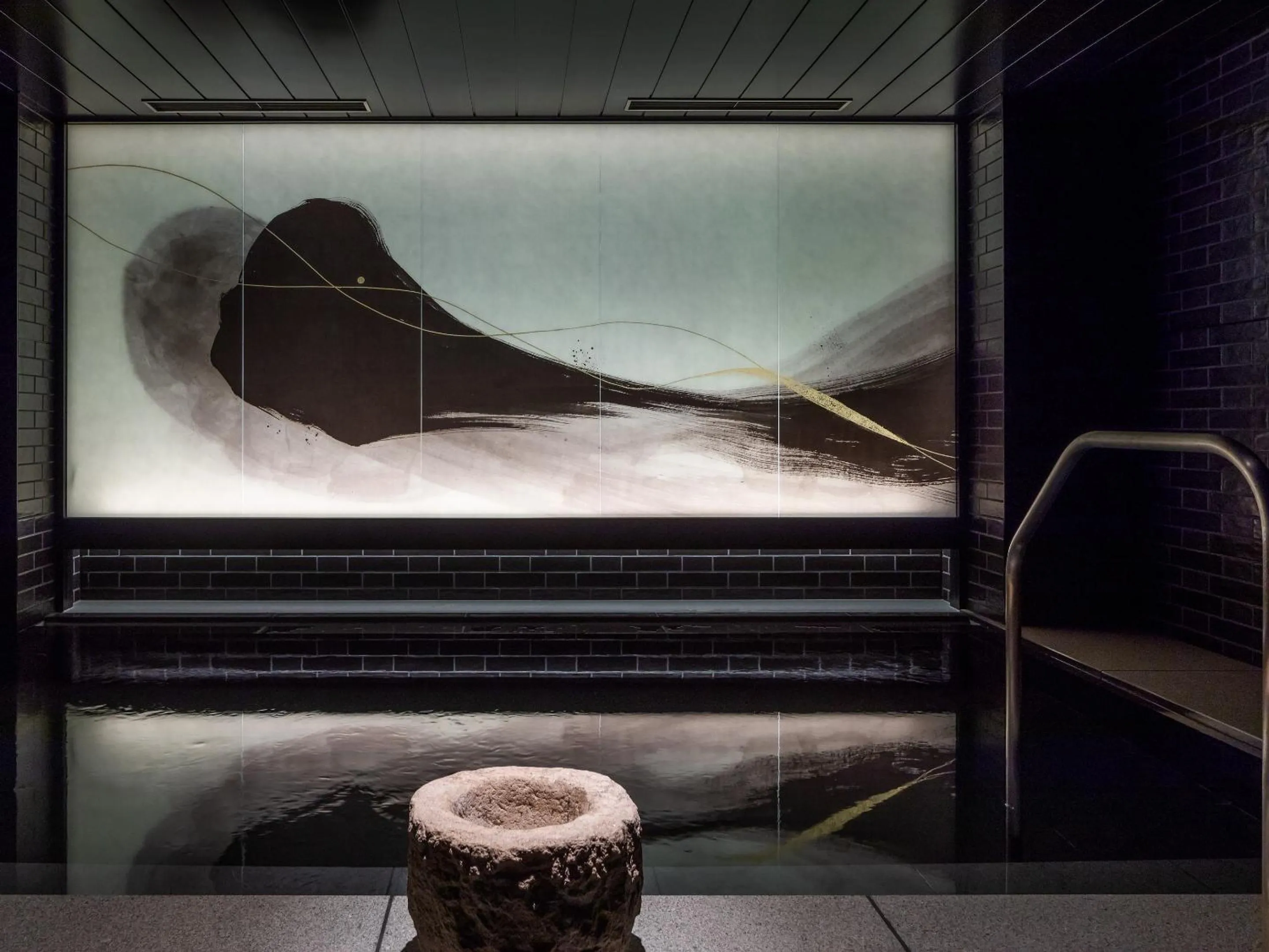 Decorative detail in Mitsui Garden Hotel Kyoto Kawaramachi Jokyoji