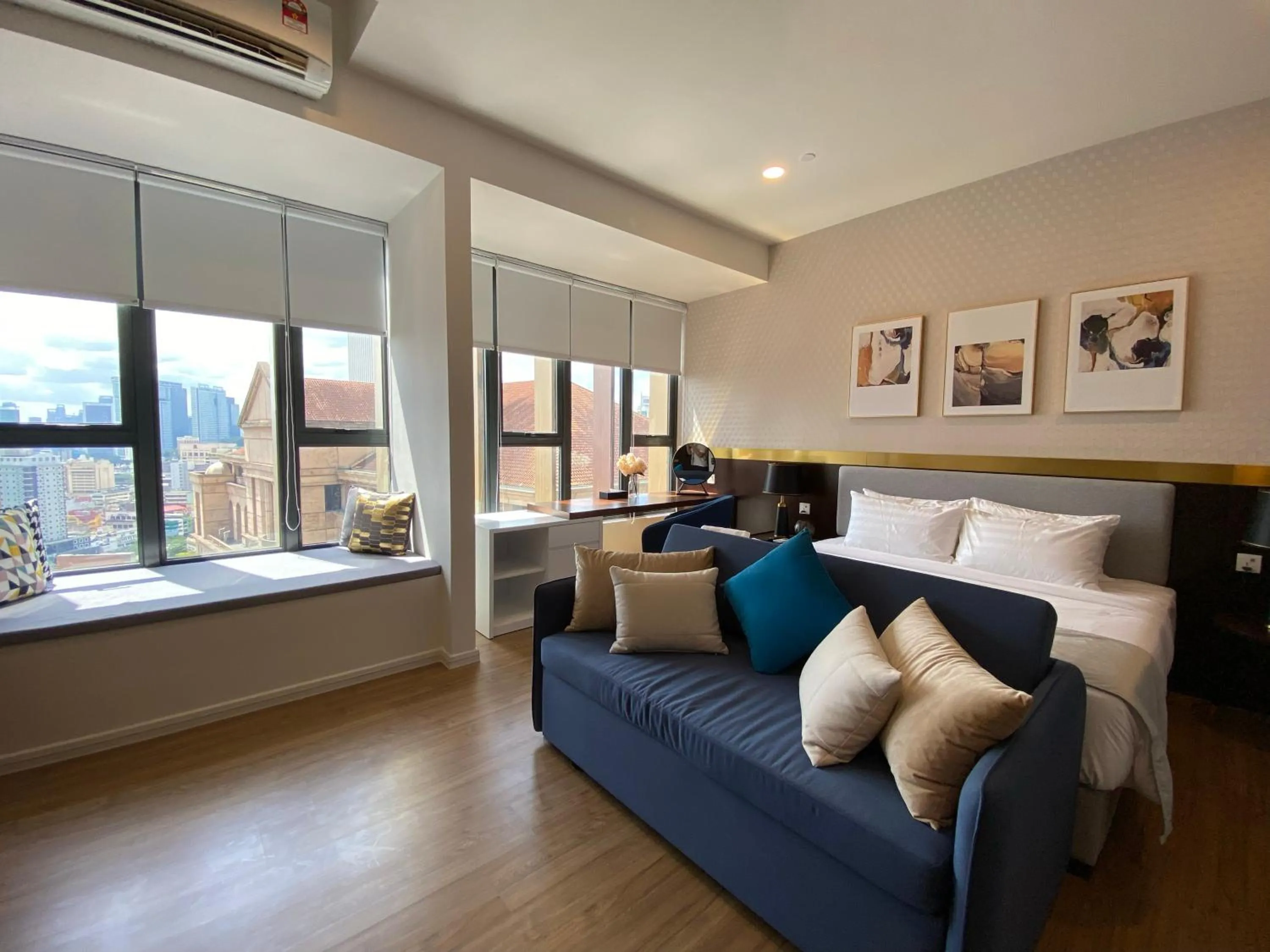 Bed in Ceylonz Seasonal Suites