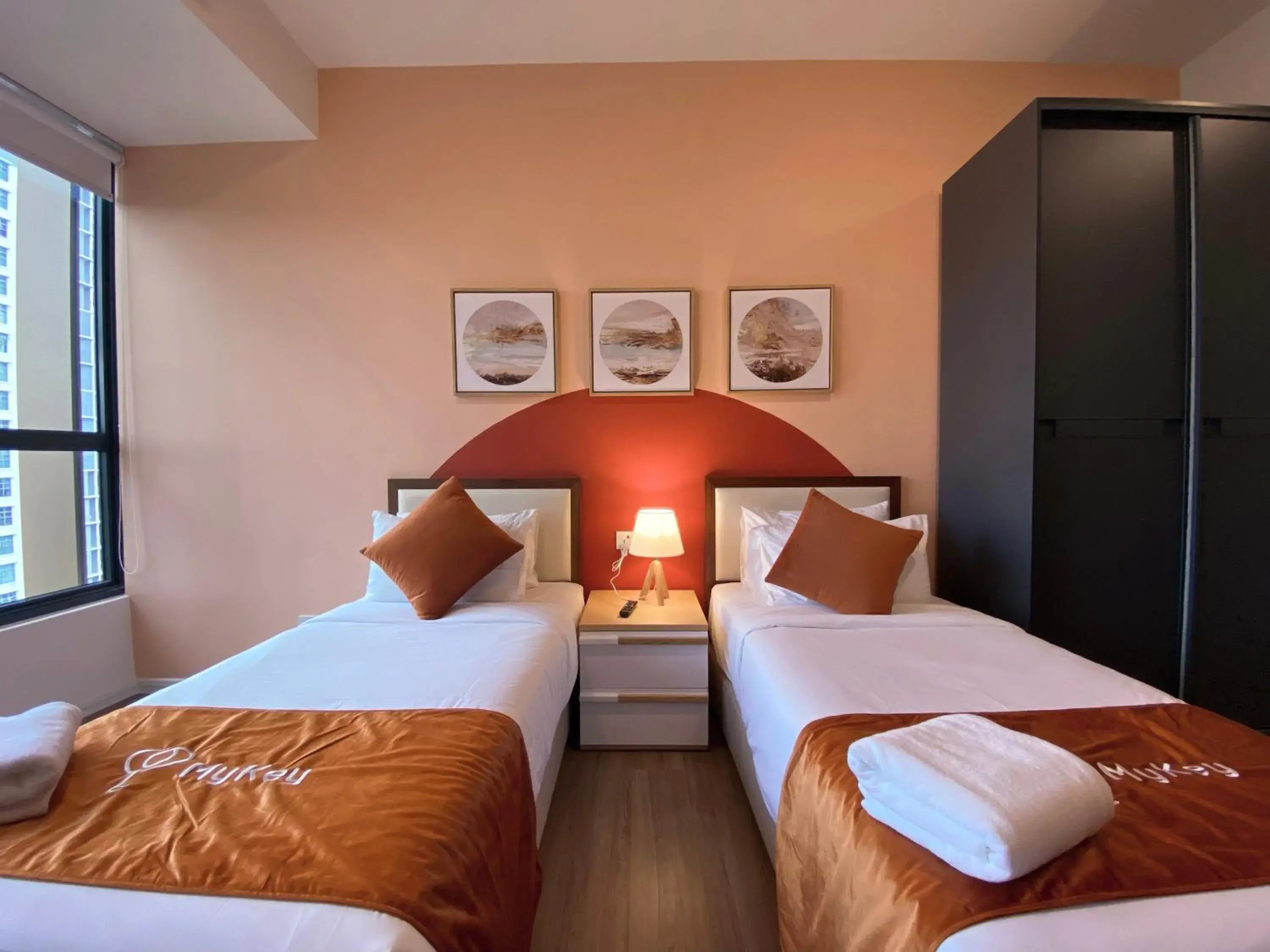 Bed in Ceylonz Starlight Suites Bukit Bintang Bed in Ceylonz Starlight Suites Bukit Bintang