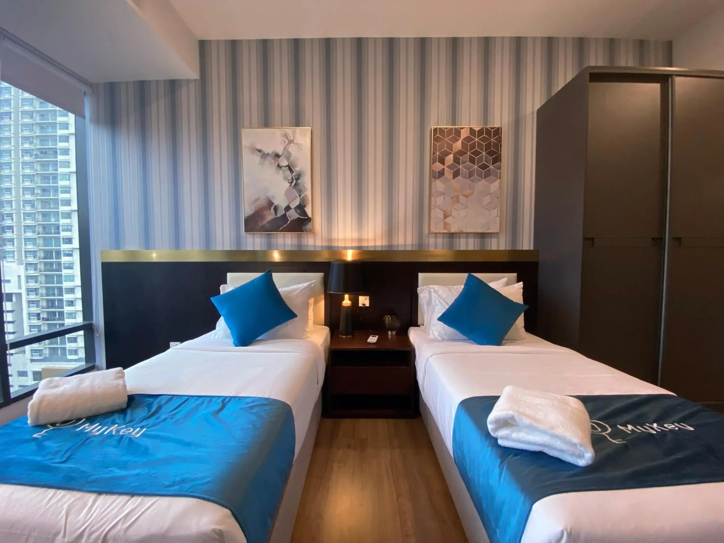 Bed in Ceylonz Starlight Suites Bukit Bintang Bed in Ceylonz Starlight Suites Bukit Bintang