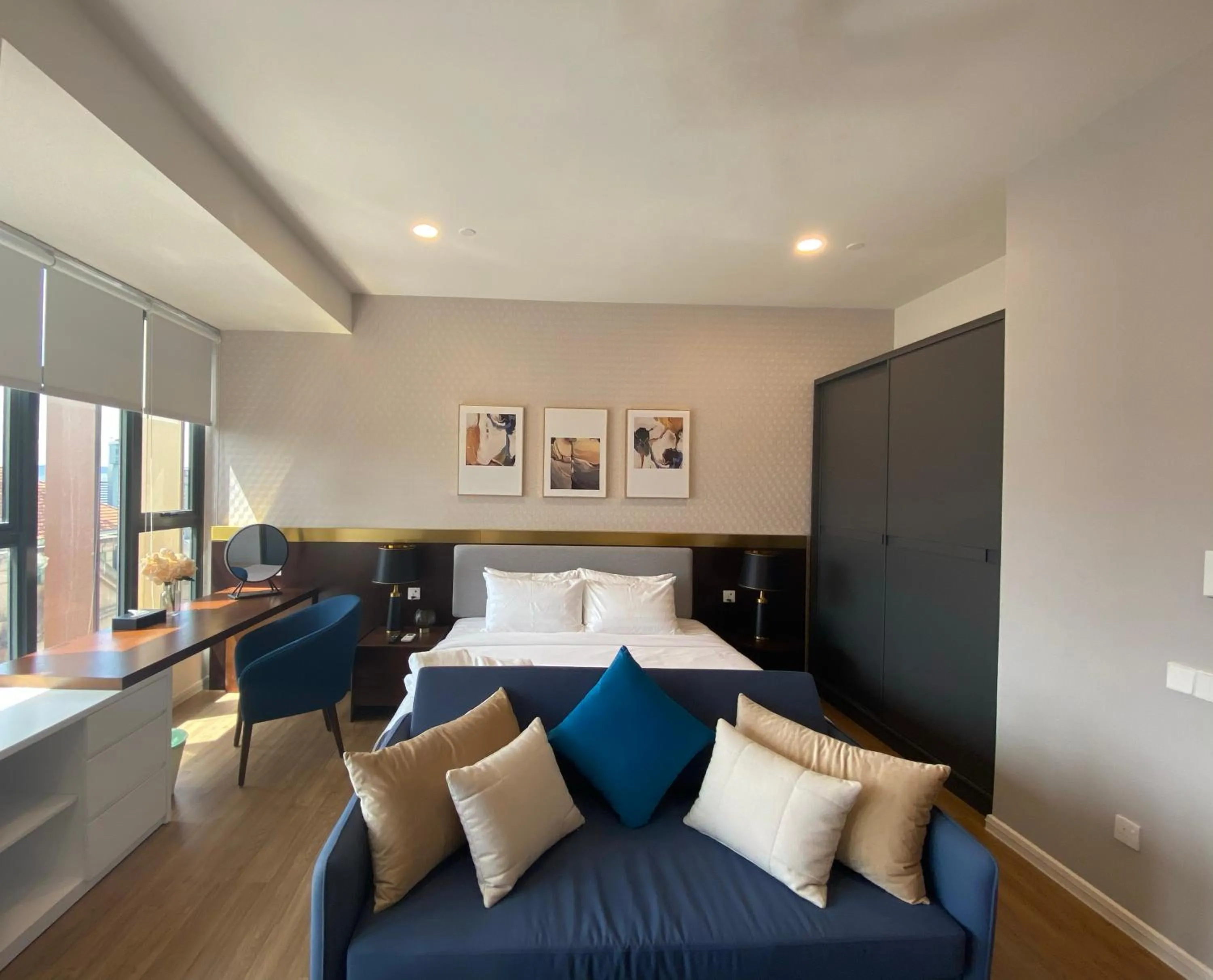 Bed in Ceylonz Starlight Suites Bukit Bintang