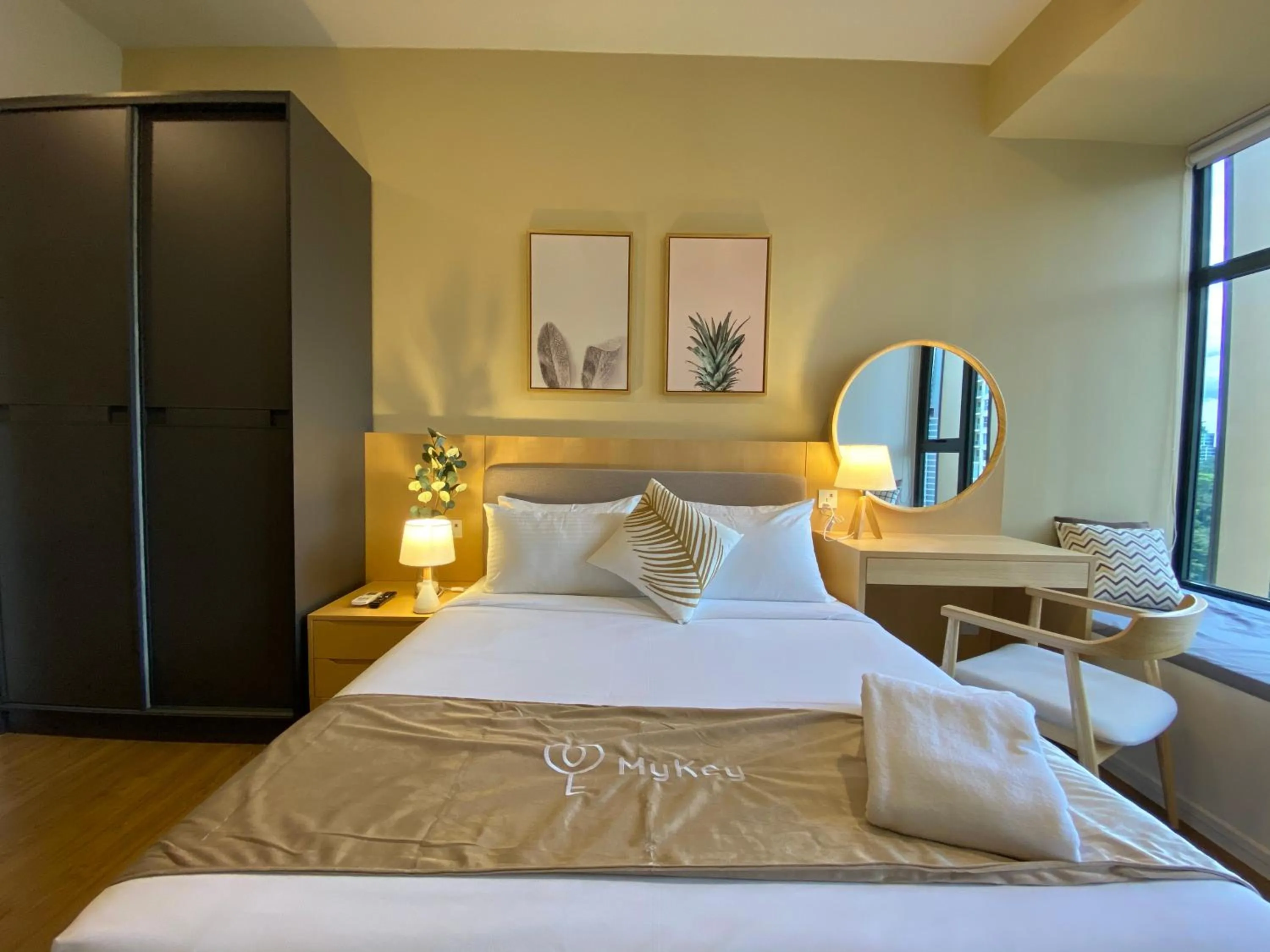 Bed in Ceylonz Starlight Suites Bukit Bintang