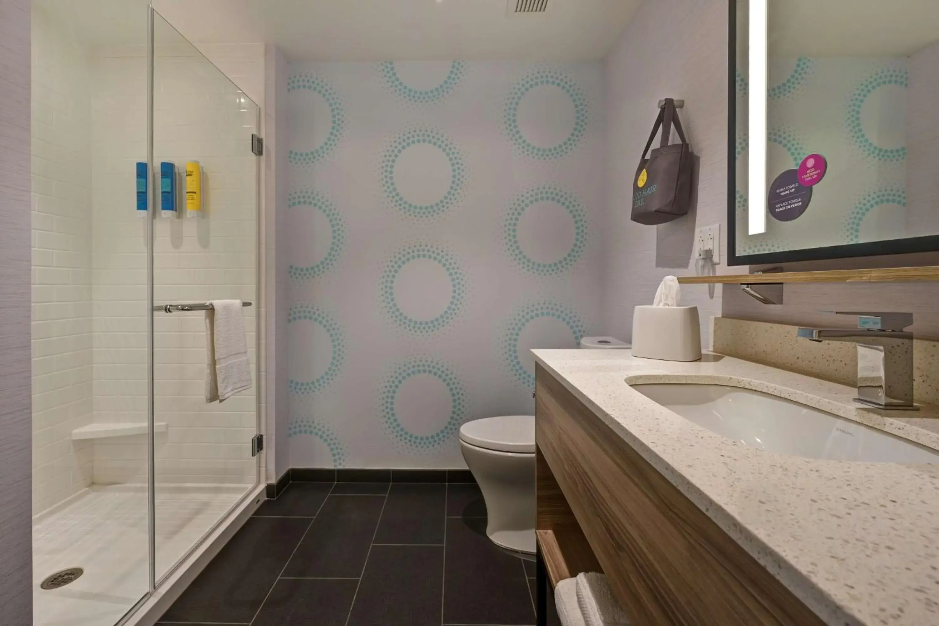 Bathroom in Tru By Hilton Mooresville Bathroom in Tru By Hilton Mooresville