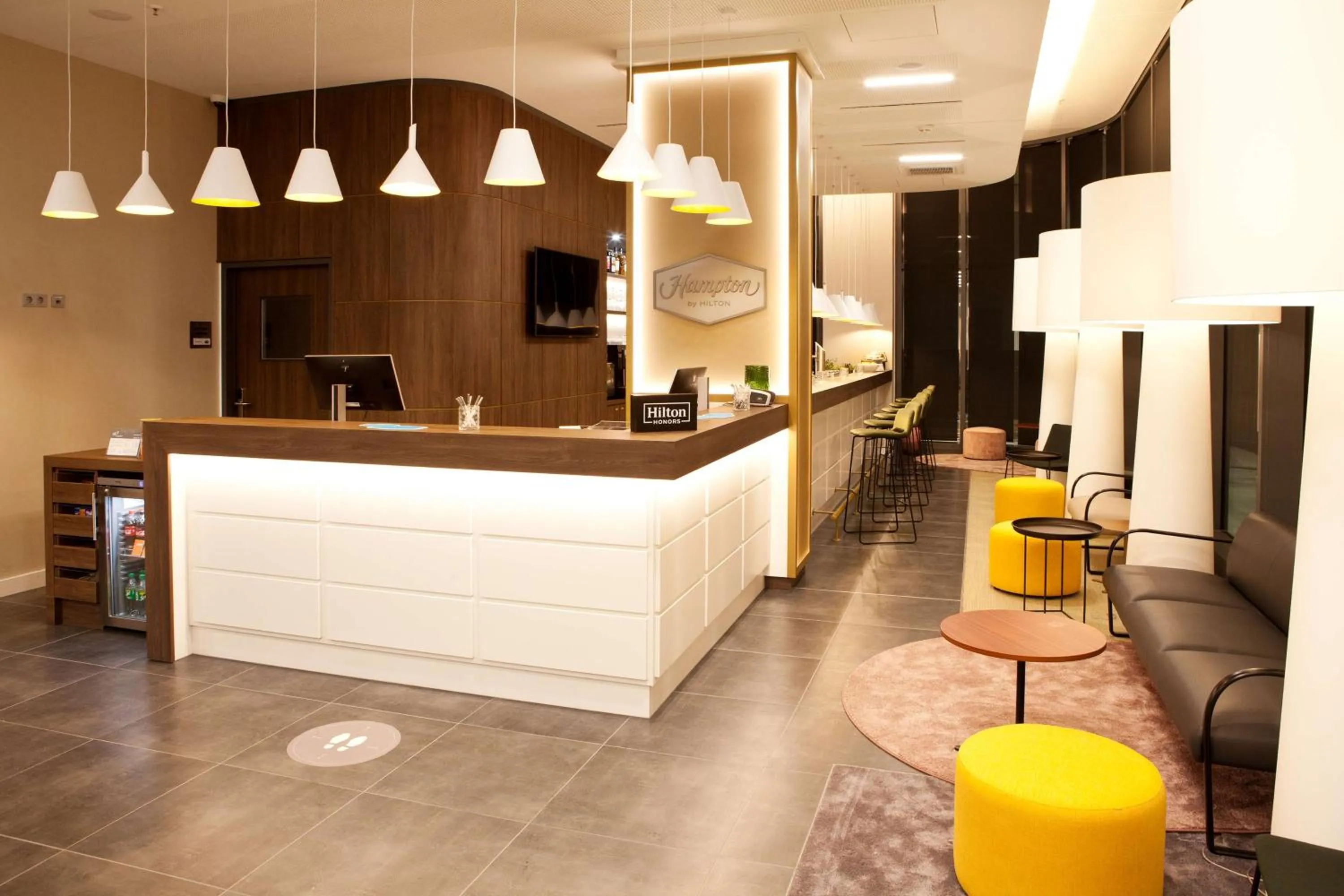 Lobby or reception in Hampton By Hilton Munich City Center East
