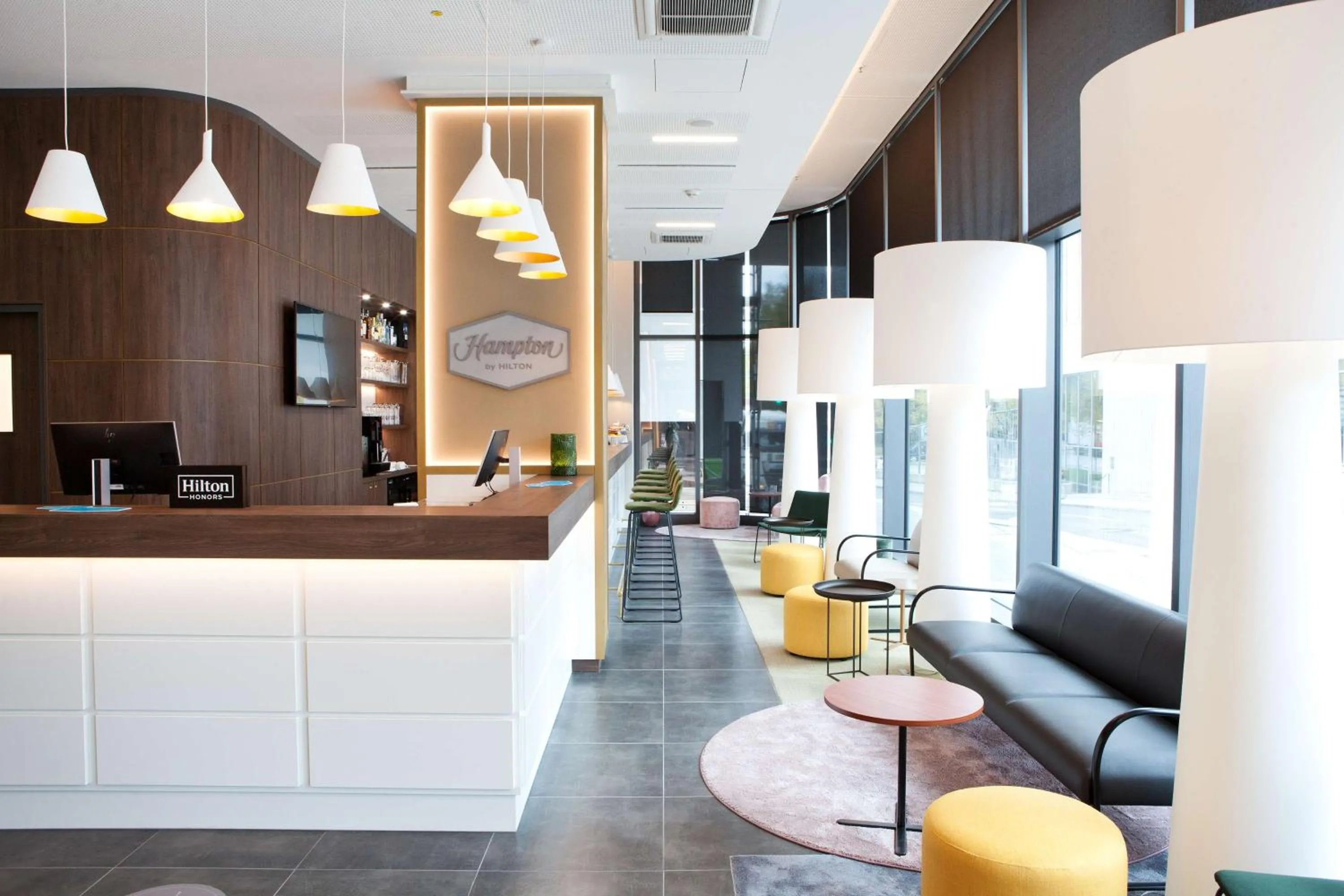 Lobby or reception in Hampton By Hilton Munich City Center East