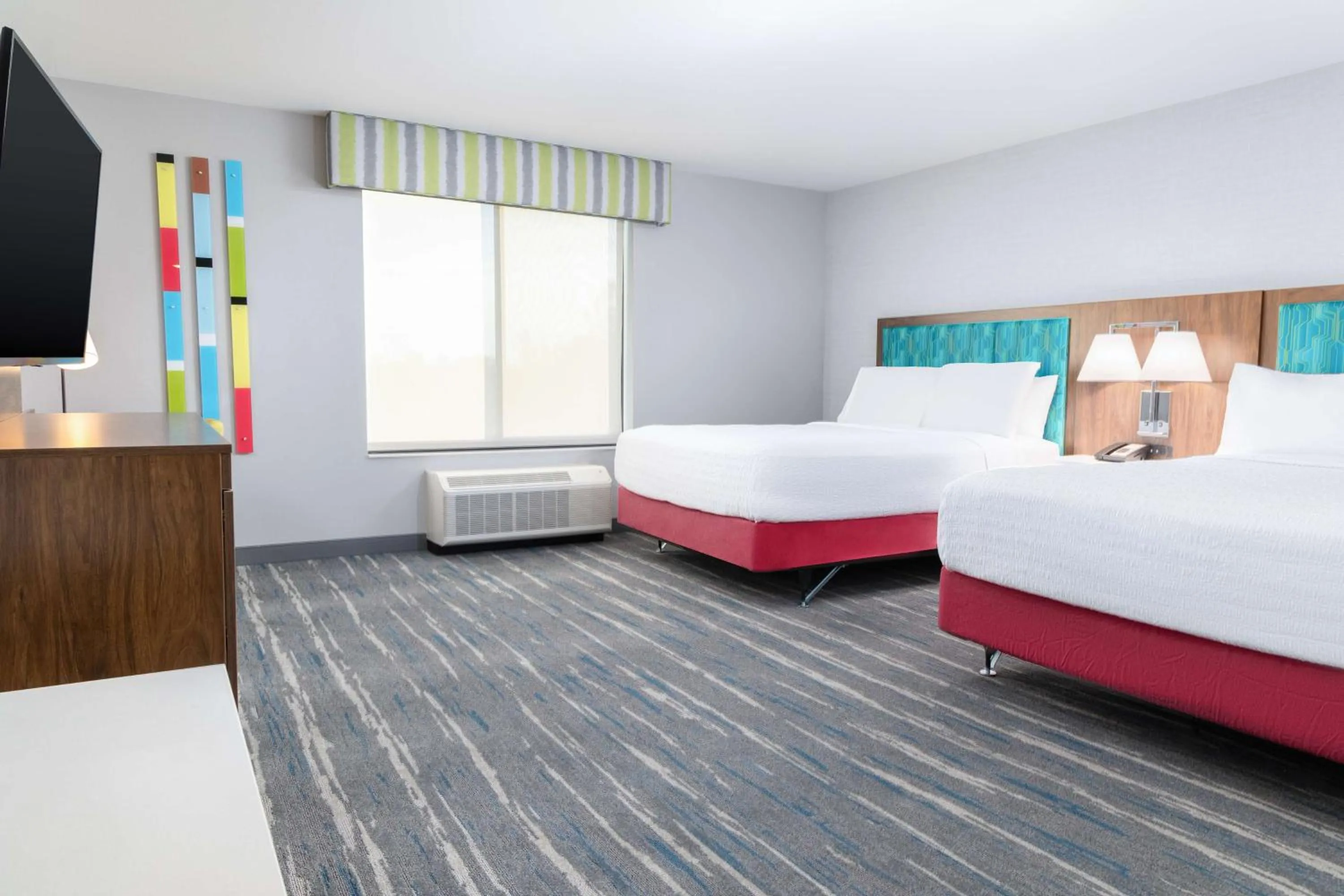 Bed in Hampton Inn & Suites Imperial Beach San Diego, Ca