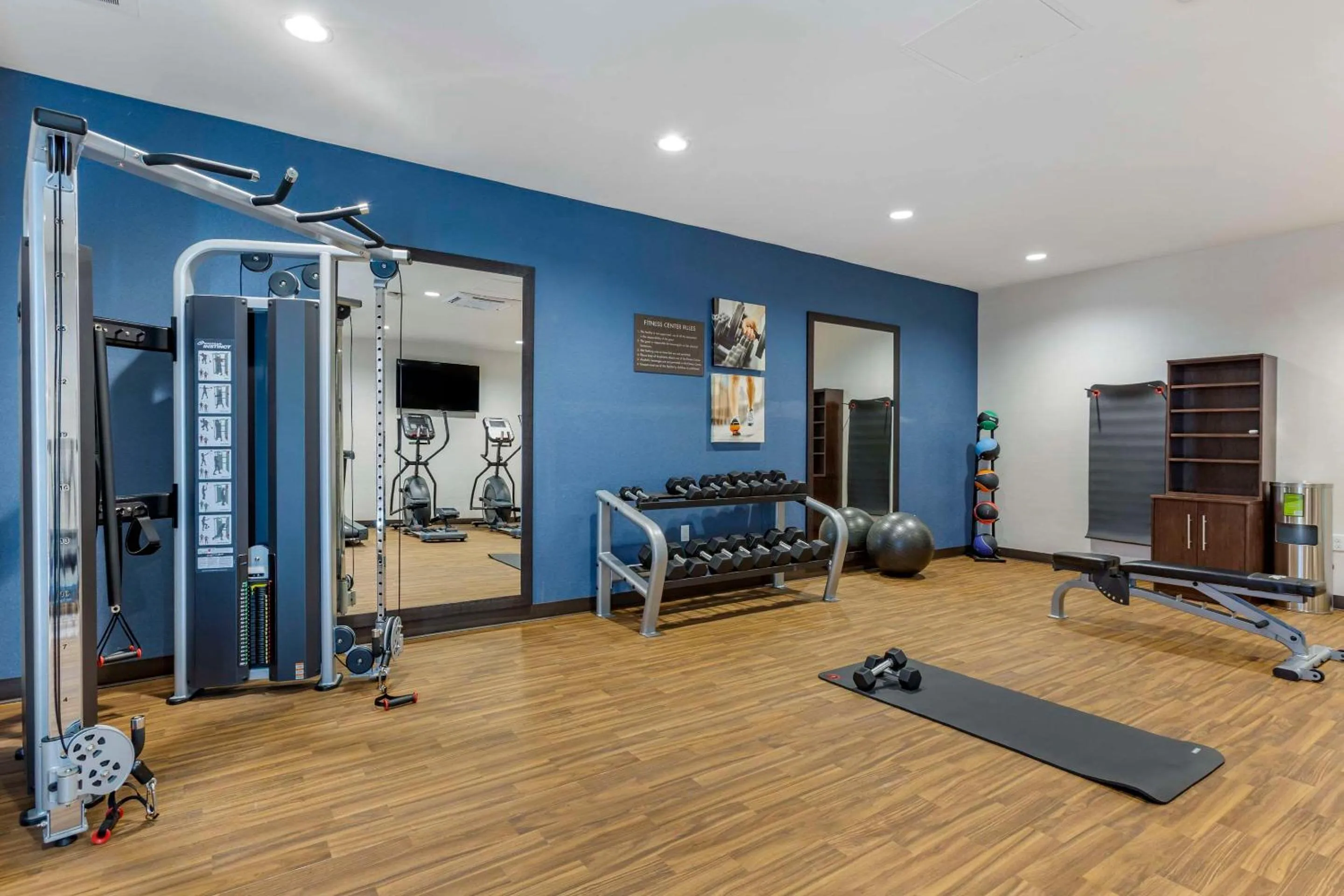 Fitness centre/facilities in Comfort Suites Albuquerque Airport
