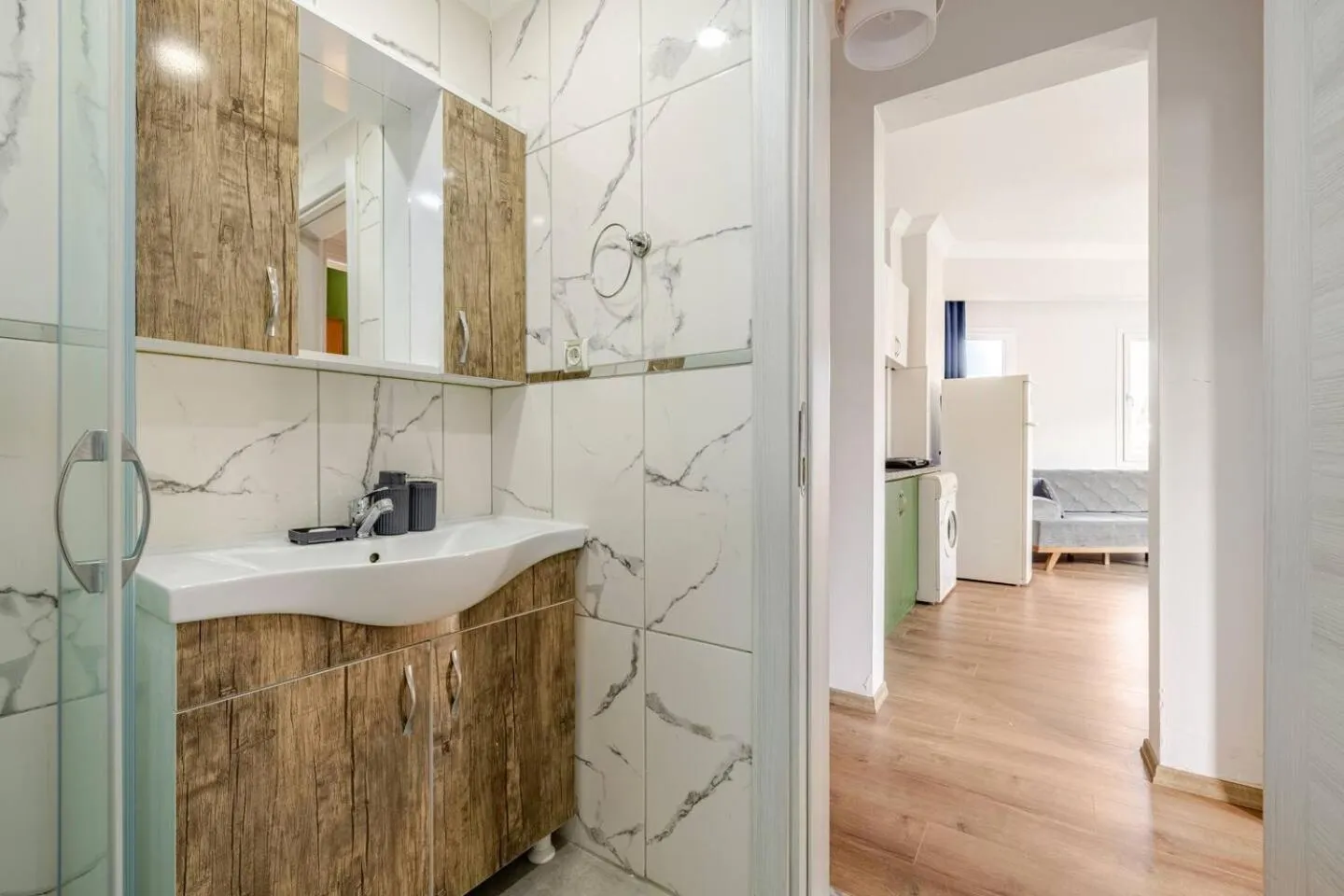 Bathroom in Nehir Apart Hotel