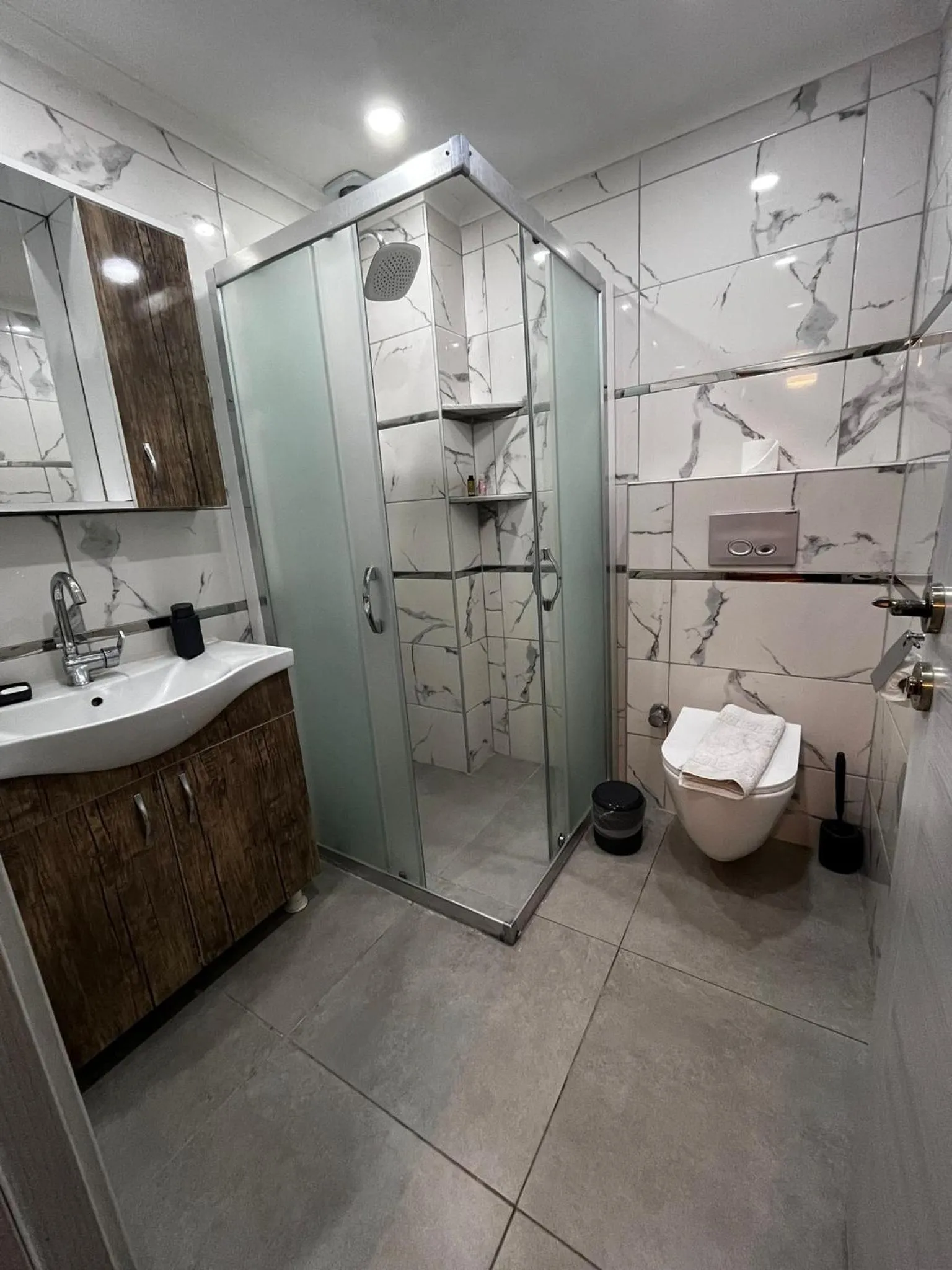 Bathroom in Nehir Apart Hotel