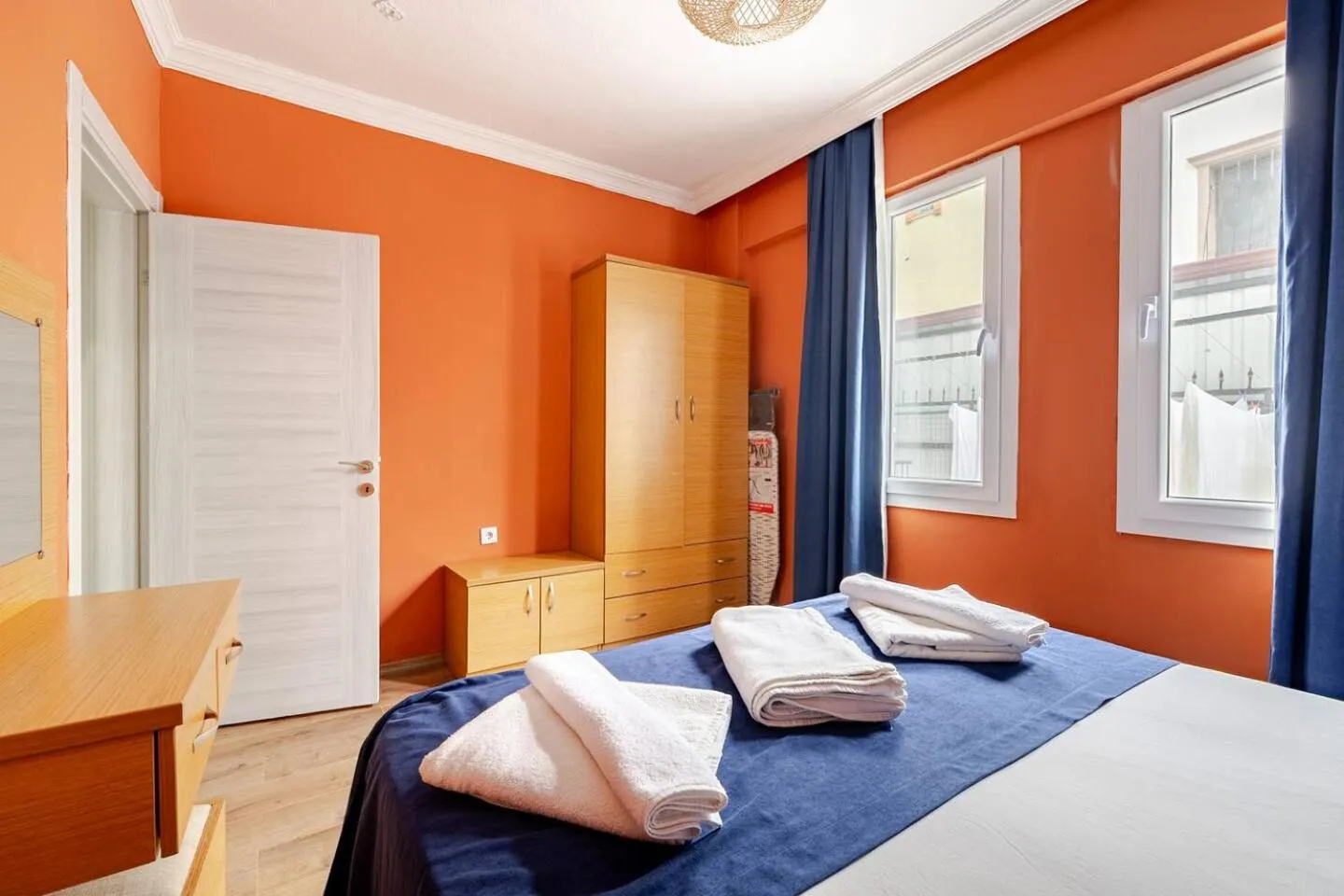 Bed in Nehir Apart Hotel