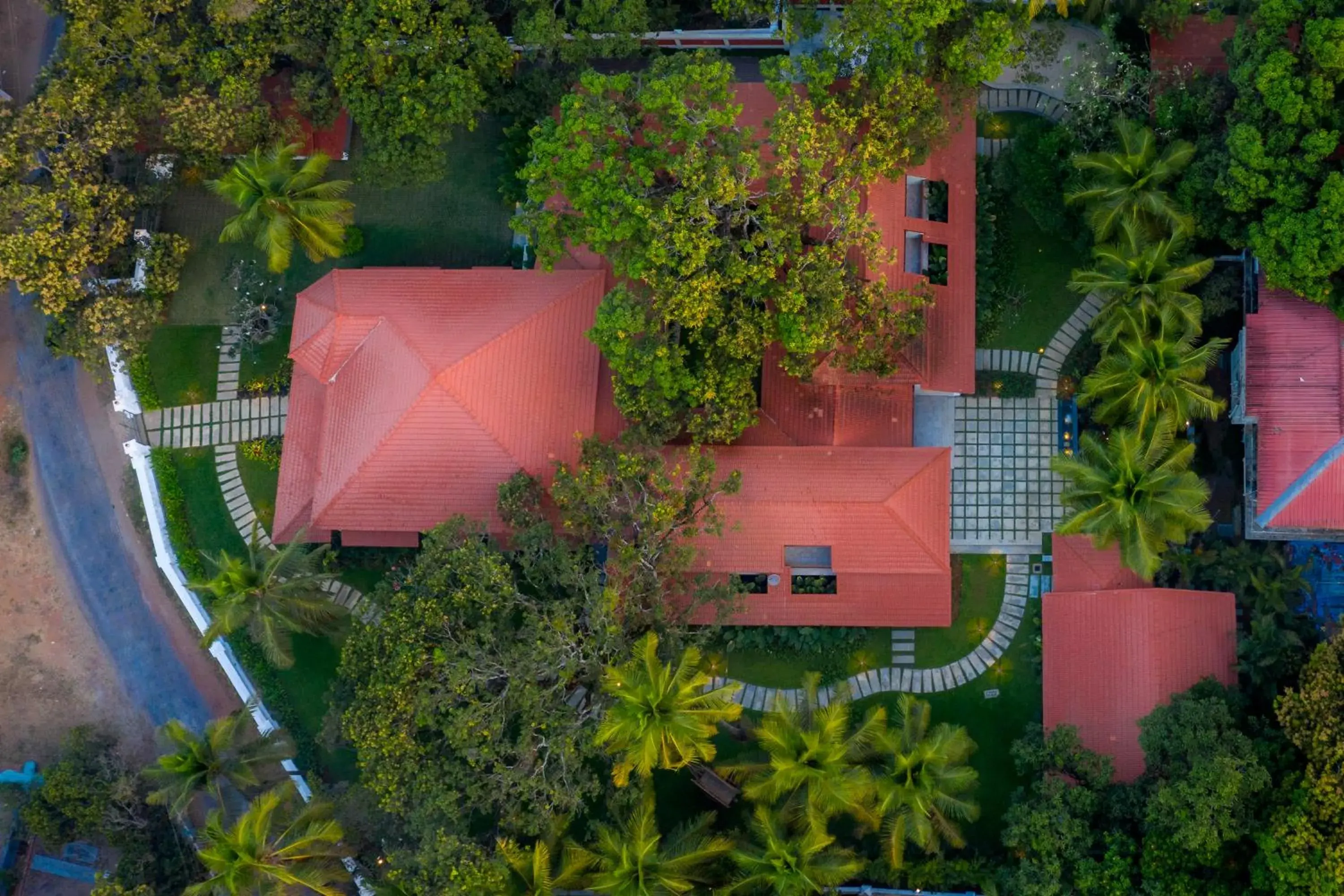 Property building in amã Stays & Trails Villa Siolim, Goa Property building in amã Stays & Trails Villa Siolim, Goa