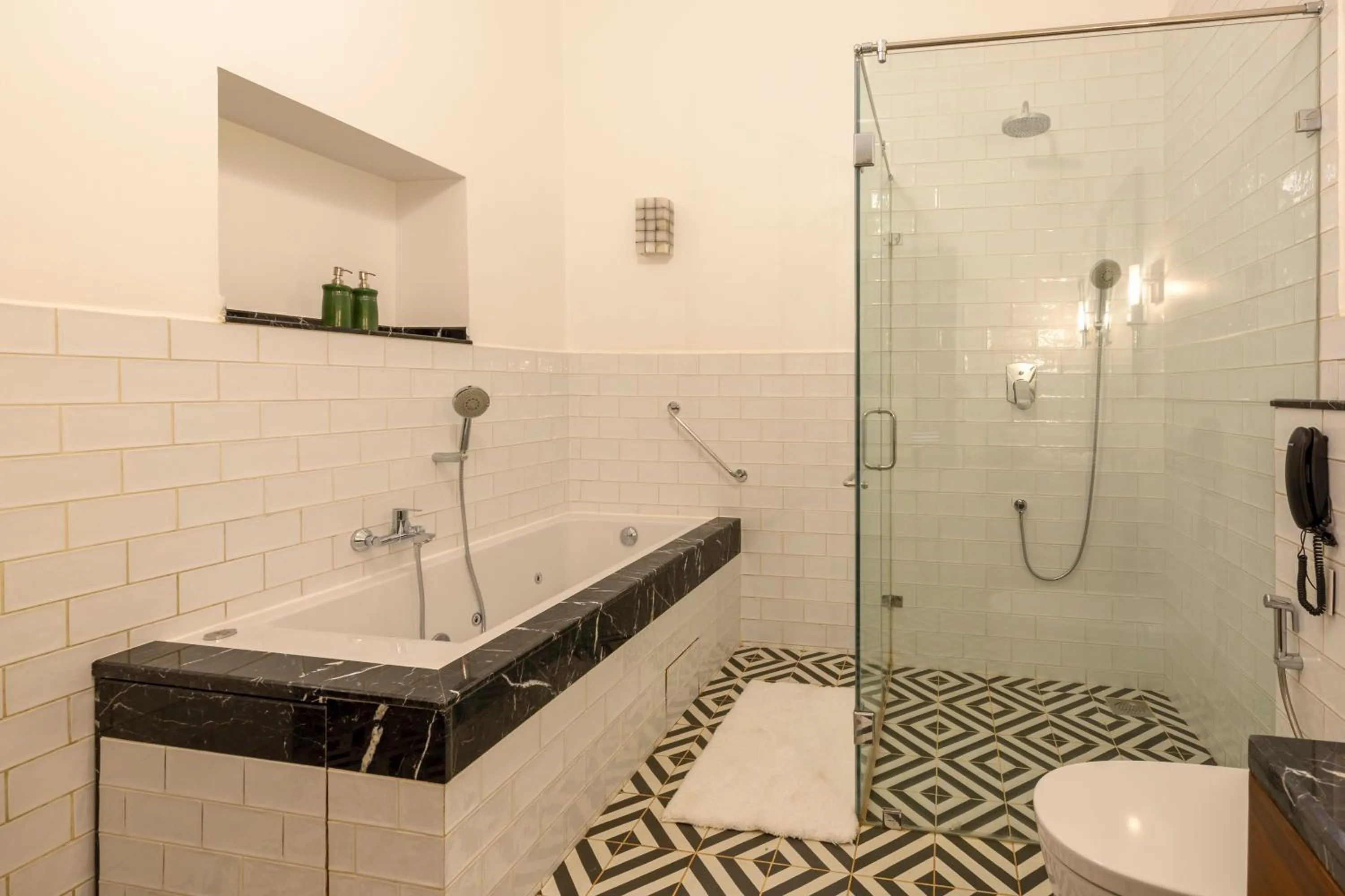 Bathroom in amã Stays & Trails Villa Siolim, Goa