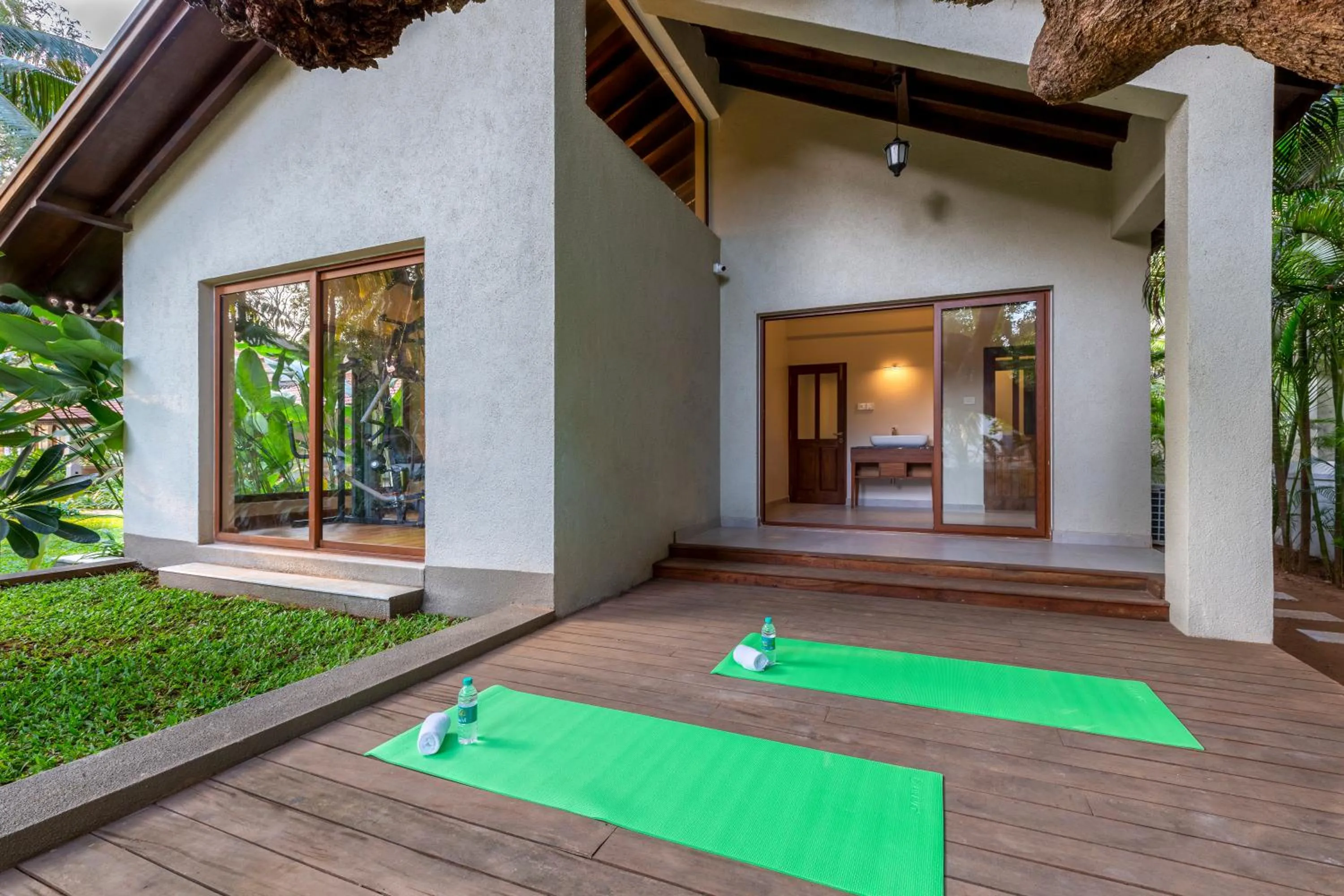 Patio in amã Stays & Trails Villa Siolim, Goa