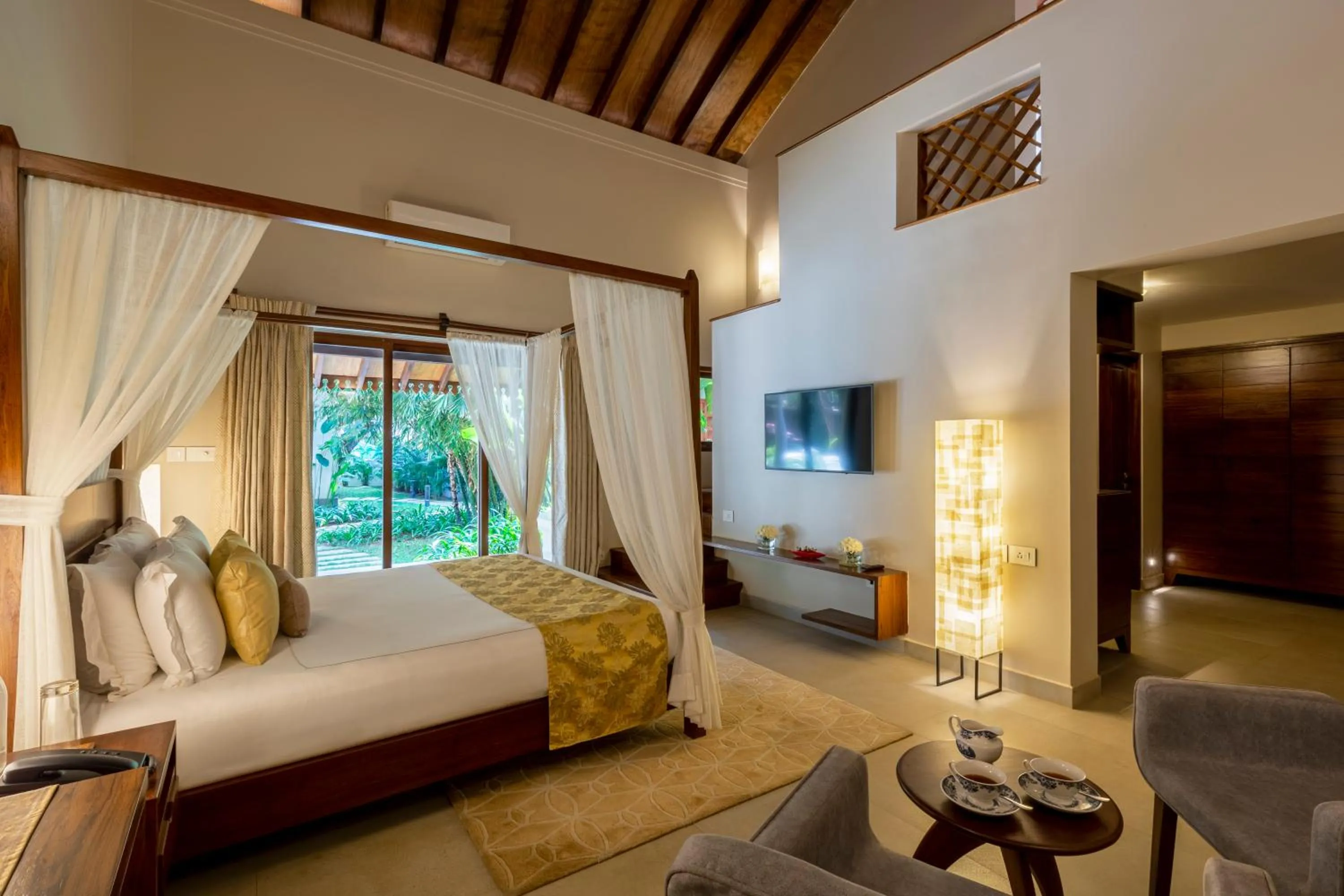 Photo of the whole room, Bed in amã Stays & Trails Villa Siolim, Goa