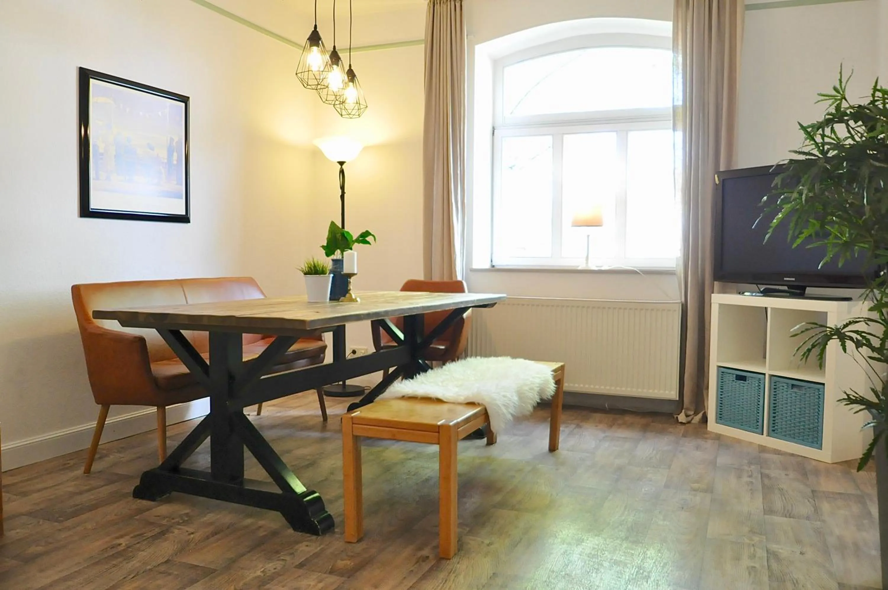 Living room in Gästehaus Schlossgarten