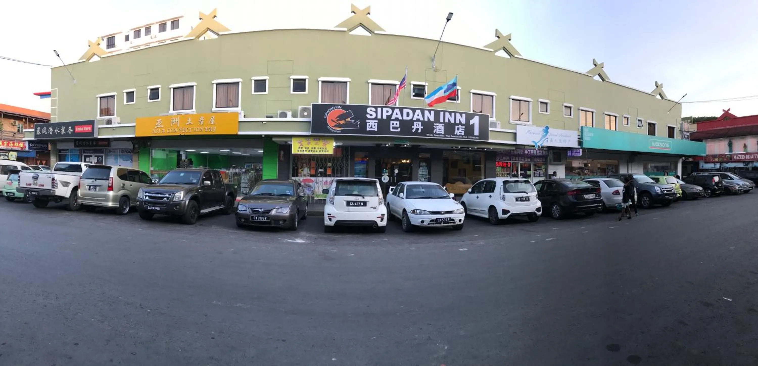 Property building in Sipadan Inn 1