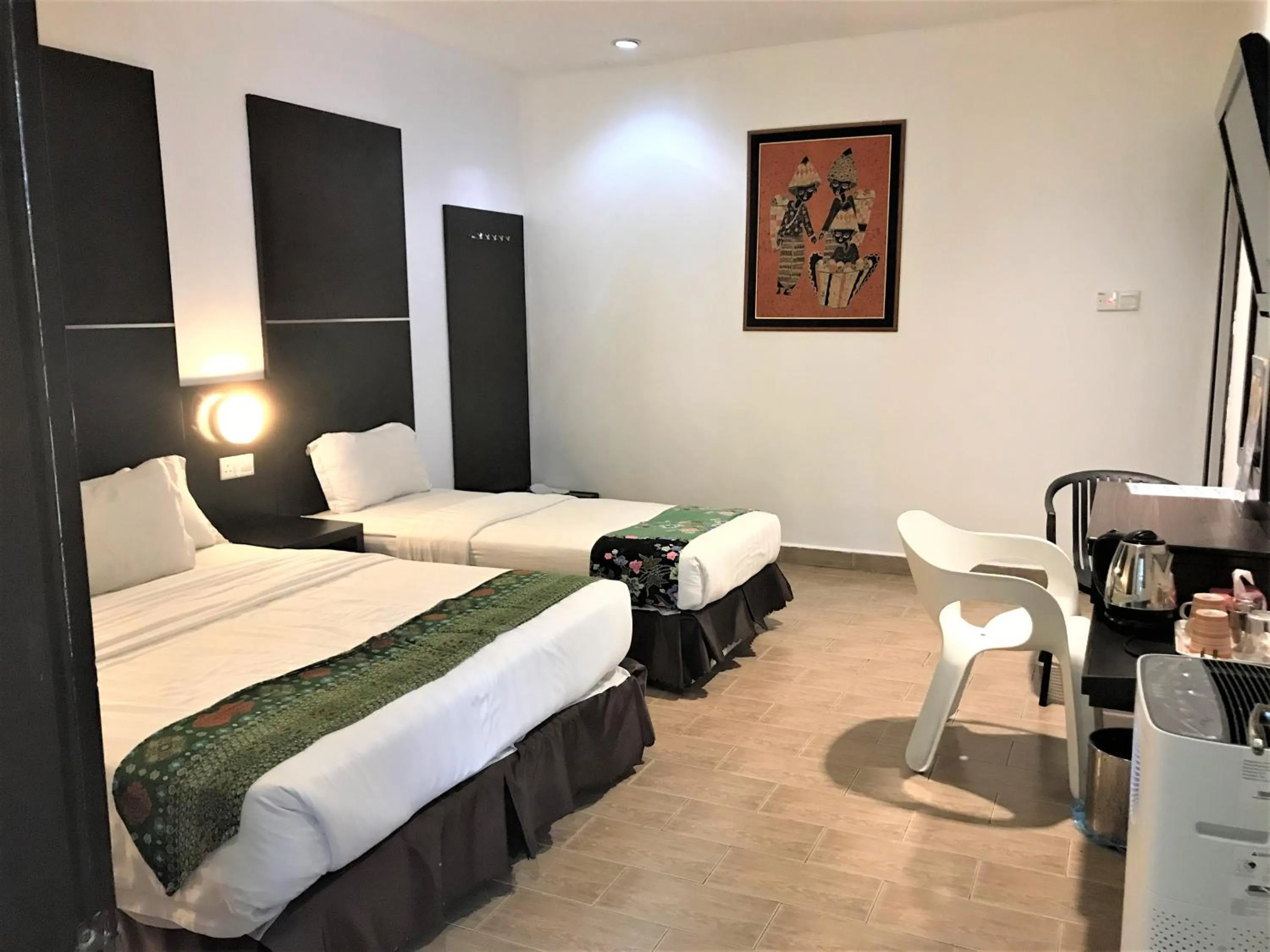 Bed in Sipadan Inn 2