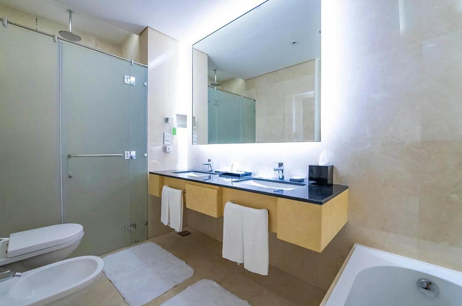 Bathroom in Dana Rayhaan by Rotana
