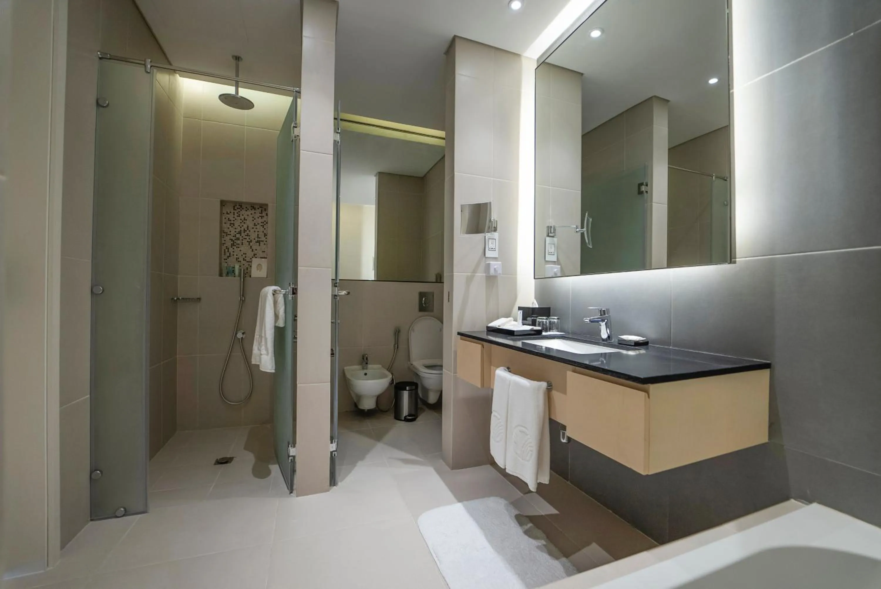 Bathroom in Dana Rayhaan by Rotana