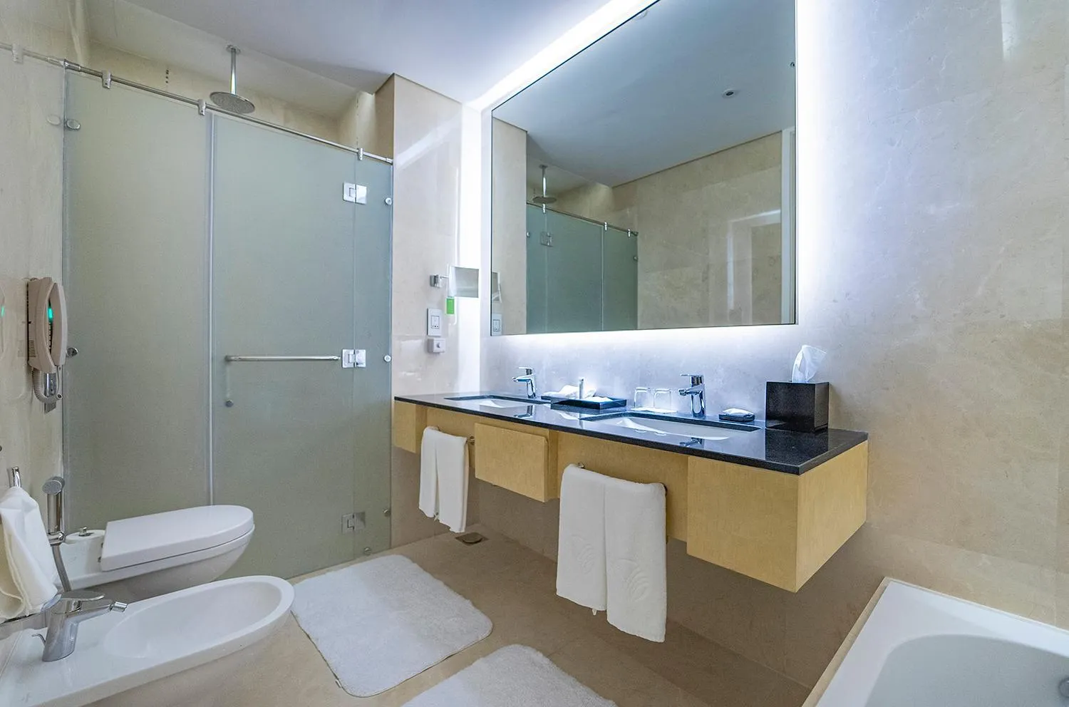 Bathroom in Dana Rayhaan by Rotana