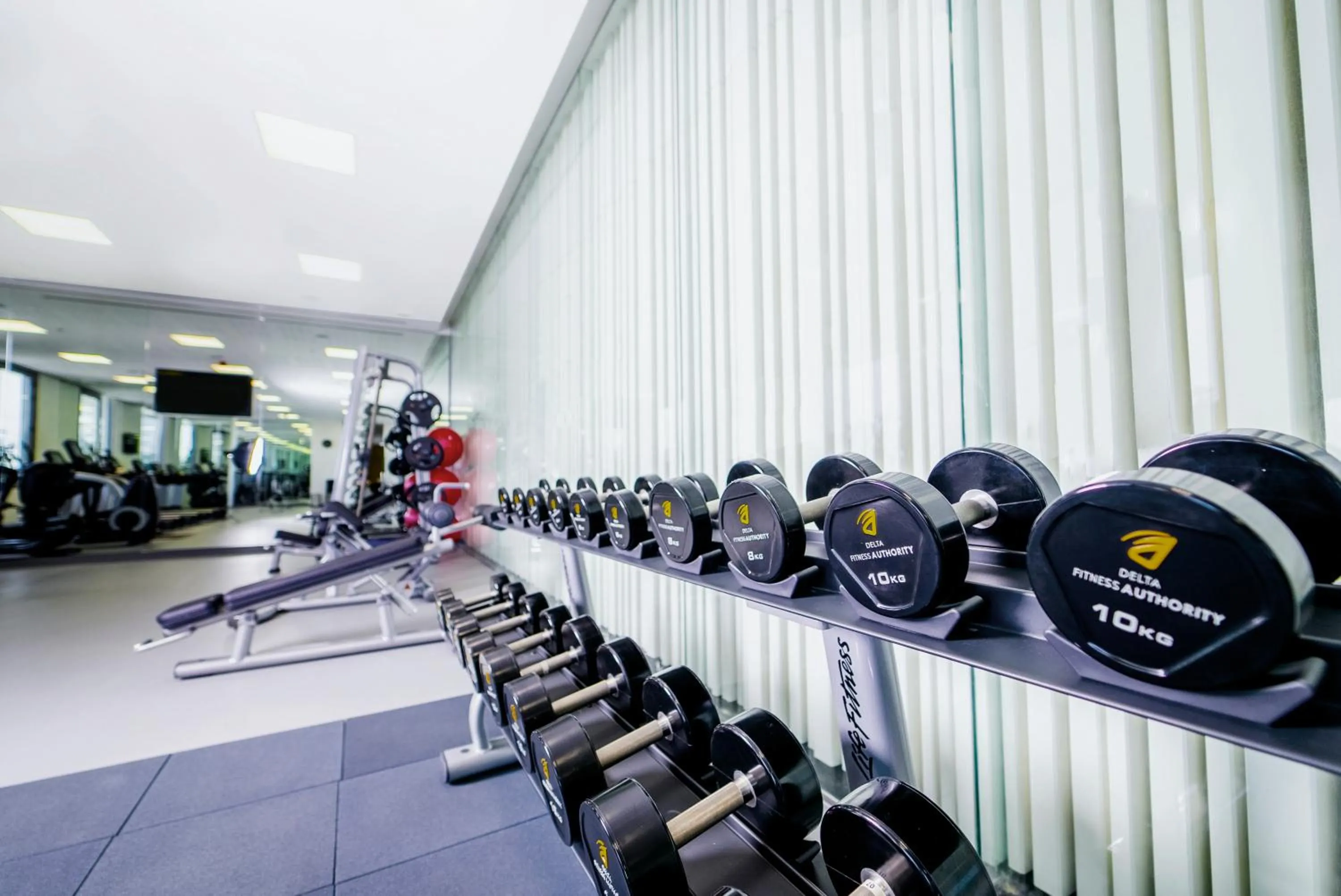 Fitness centre/facilities in Dana Rayhaan by Rotana