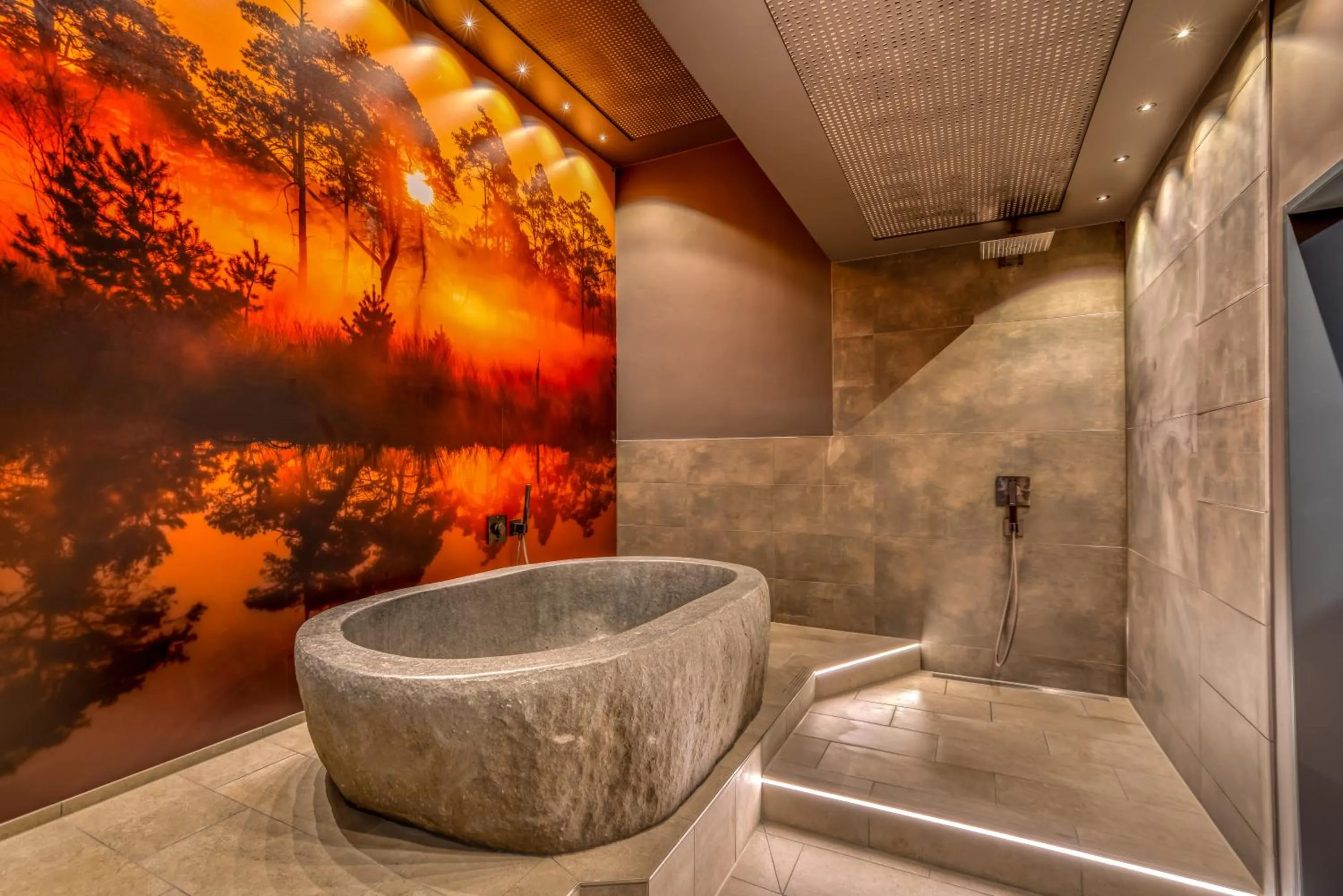 Spa and wellness centre/facilities in Ringhotel Forellenhof