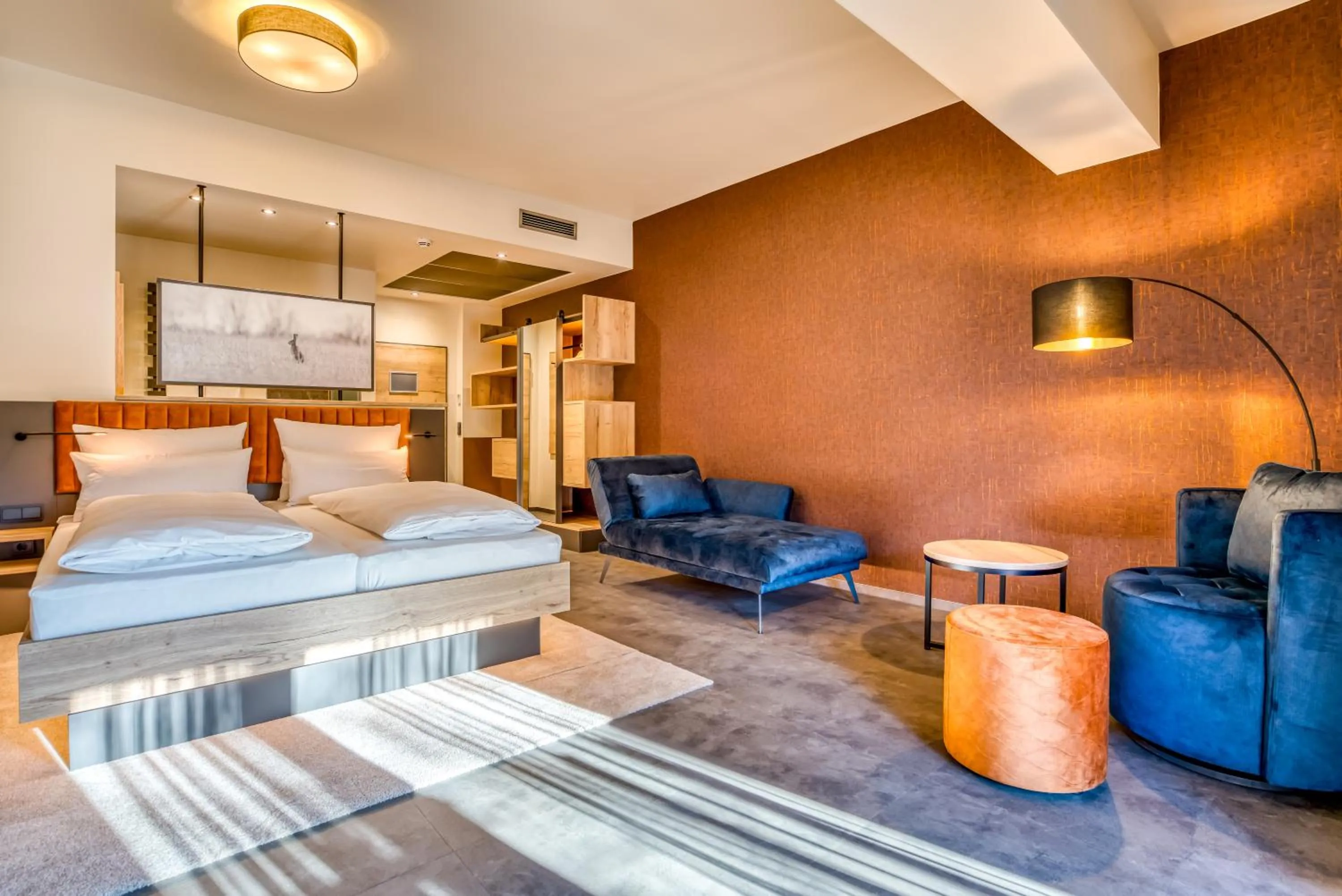 Photo of the whole room, Bed in Ringhotel Forellenhof