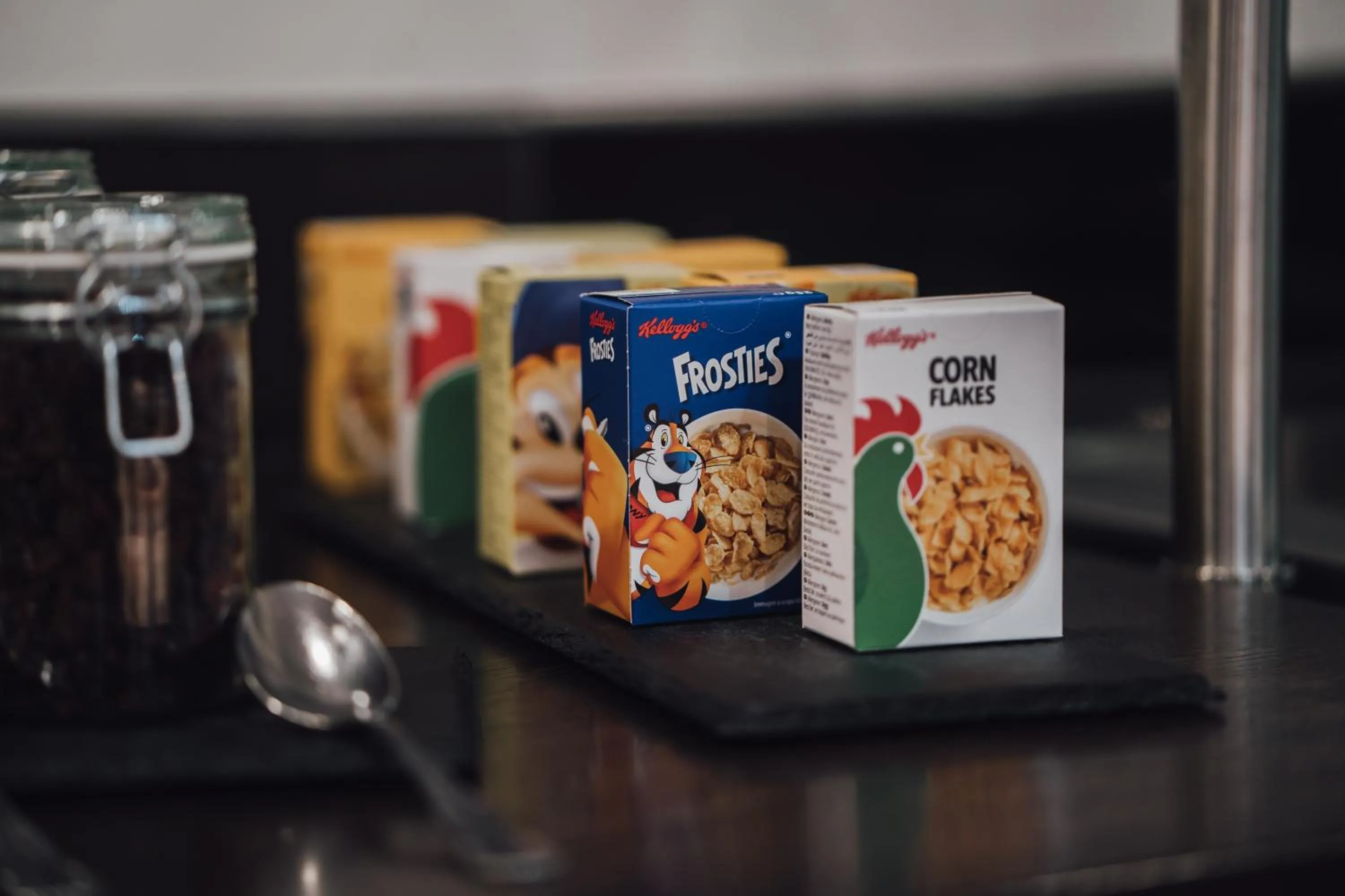 Continental breakfast in Ringhotel Forellenhof