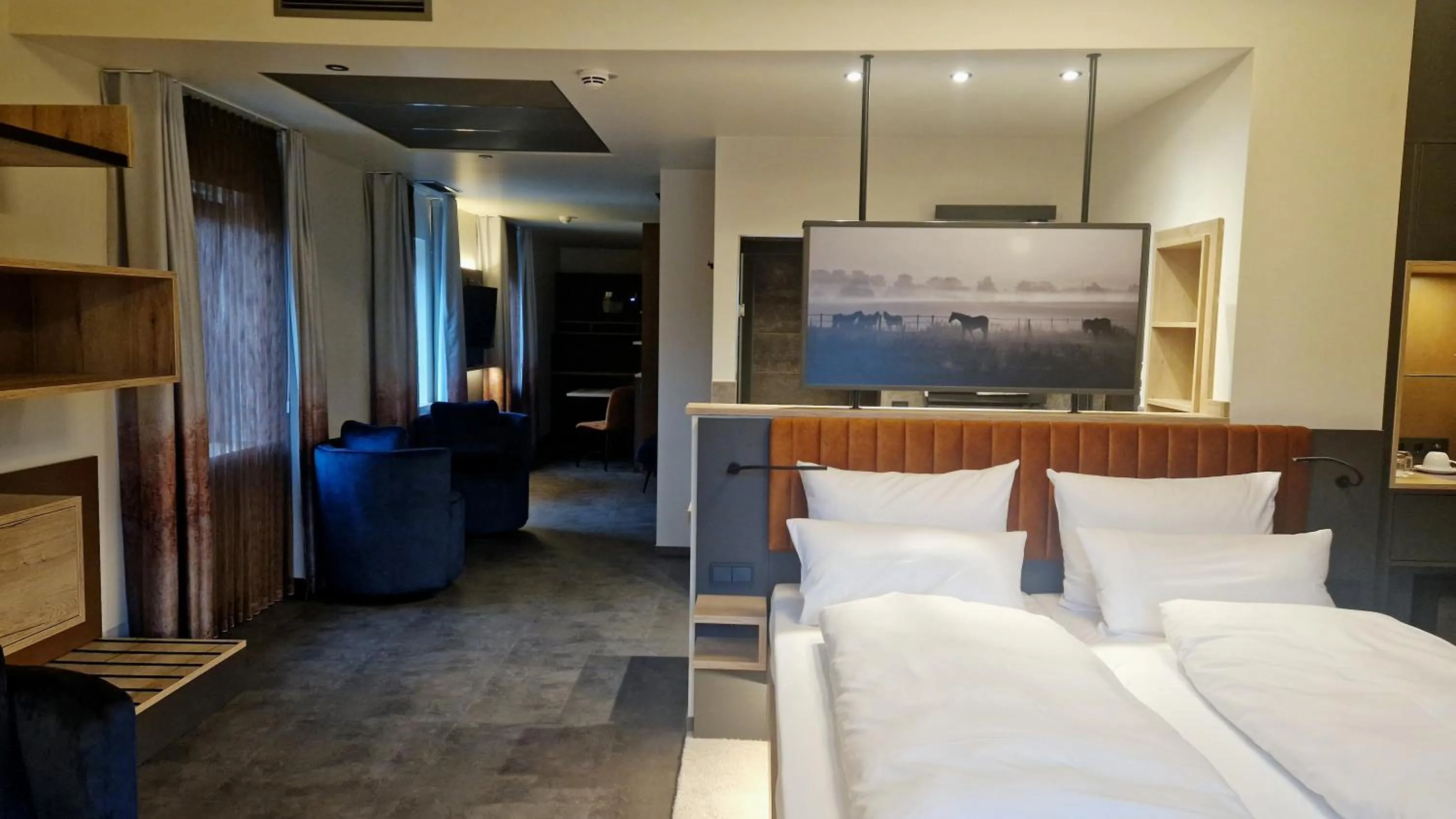 Bed in Ringhotel Forellenhof