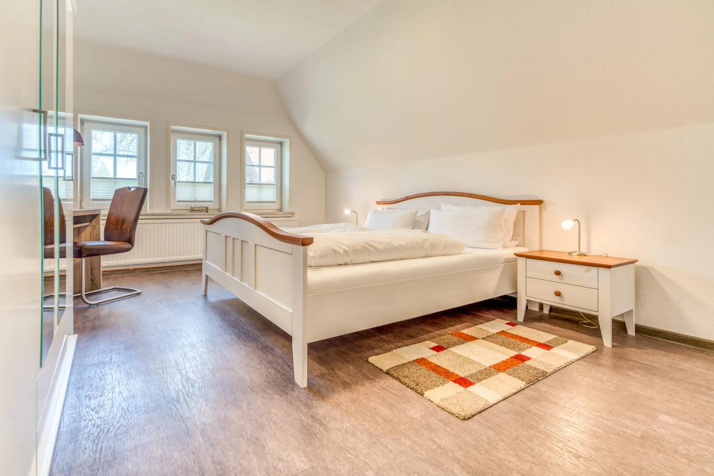 Photo of the whole room, Bed in Ringhotel Forellenhof