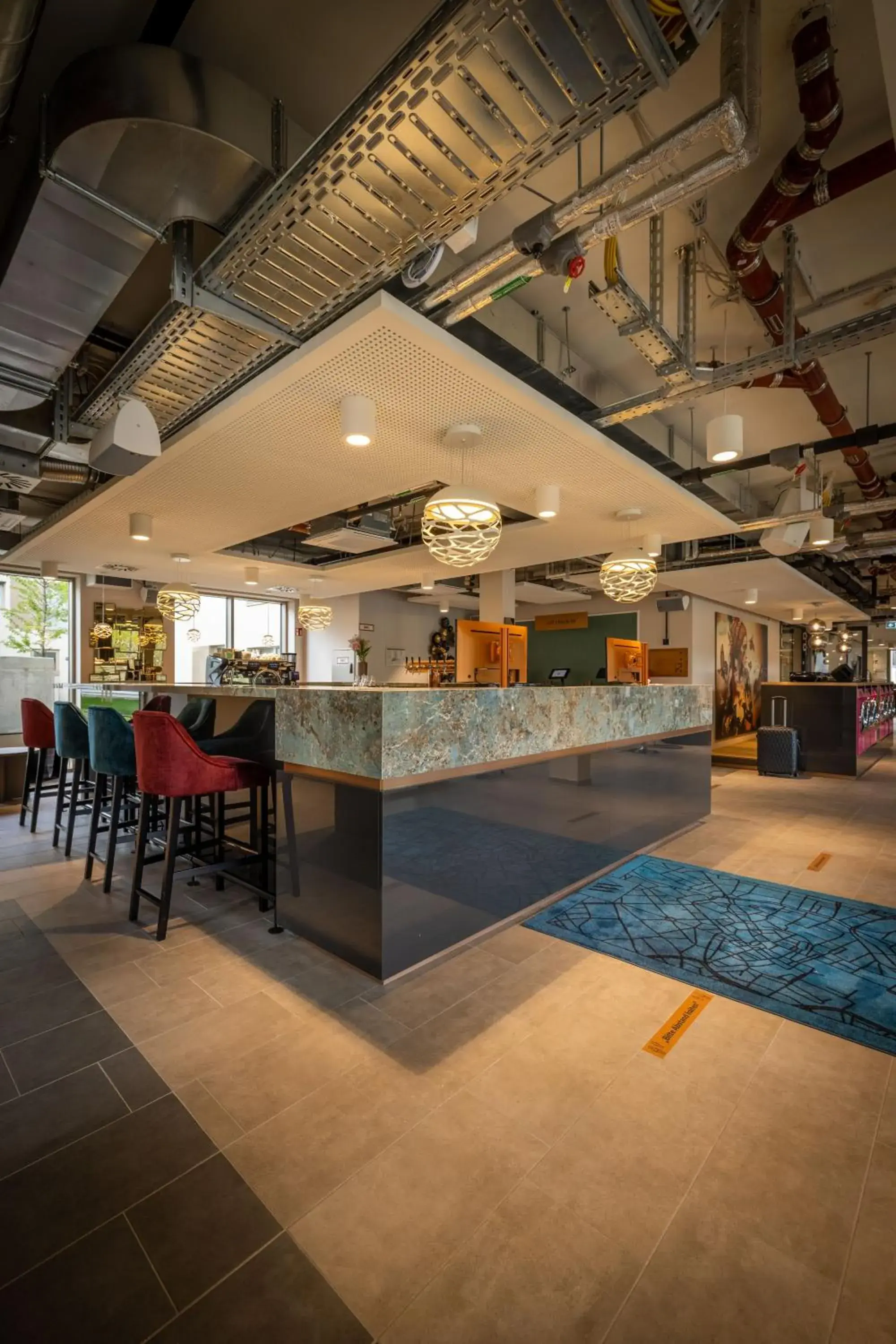 Lobby or reception in MASEVEN München Messe Trudering Lobby or reception in MASEVEN München Messe Trudering