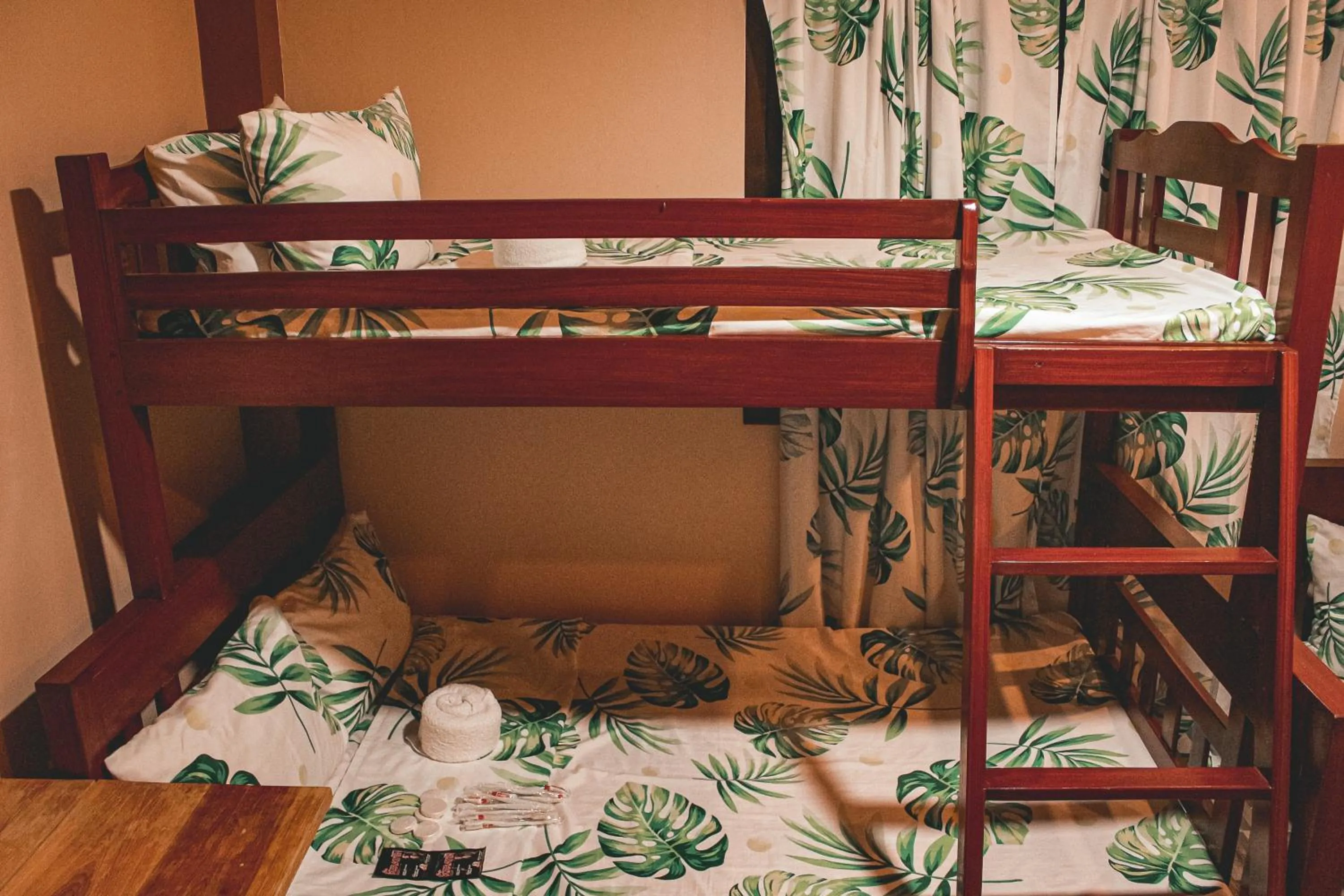 Bed in Camp Paraiso Resort