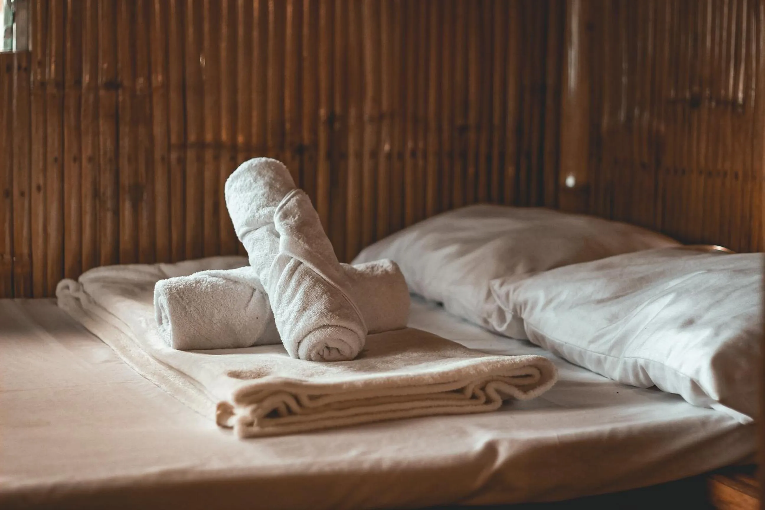 Bed in Camp Paraiso Resort