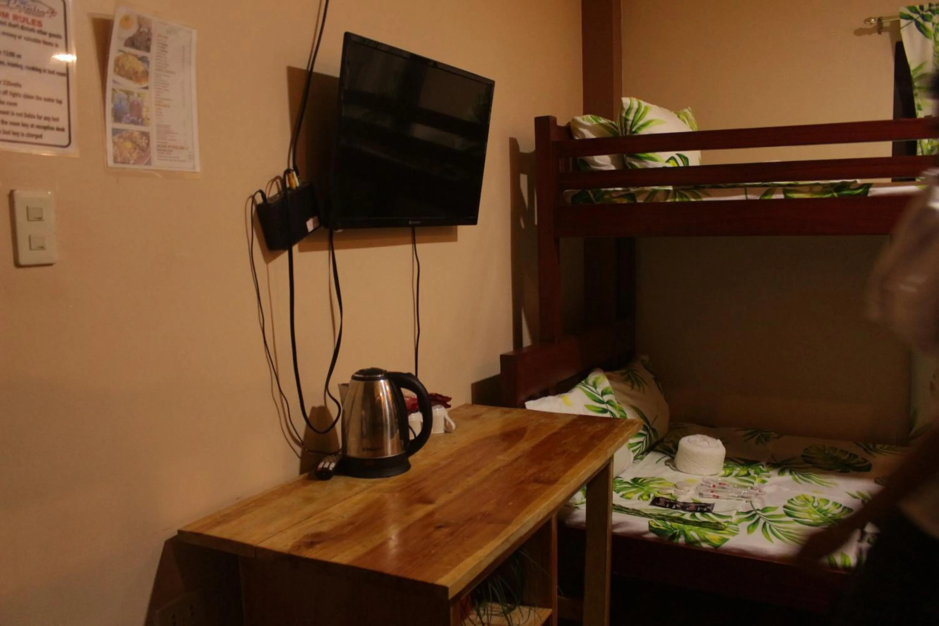 Bed in Camp Paraiso Resort