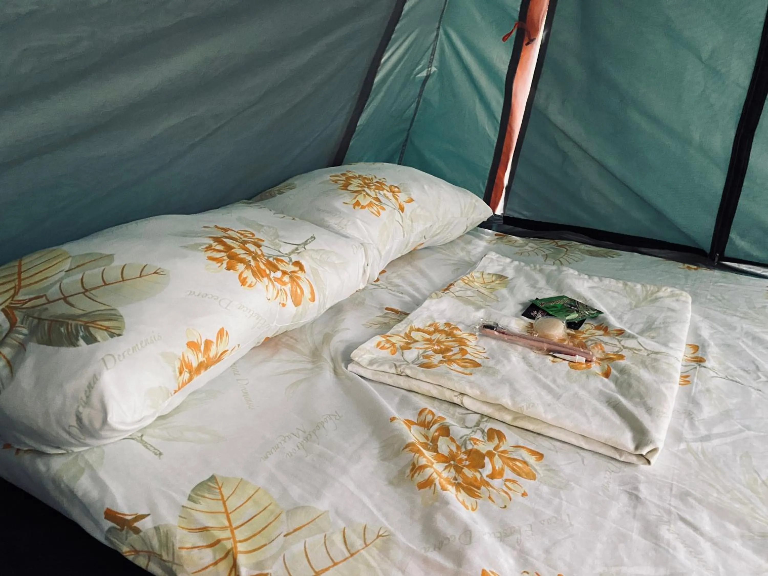 Bed in Camp Paraiso Resort