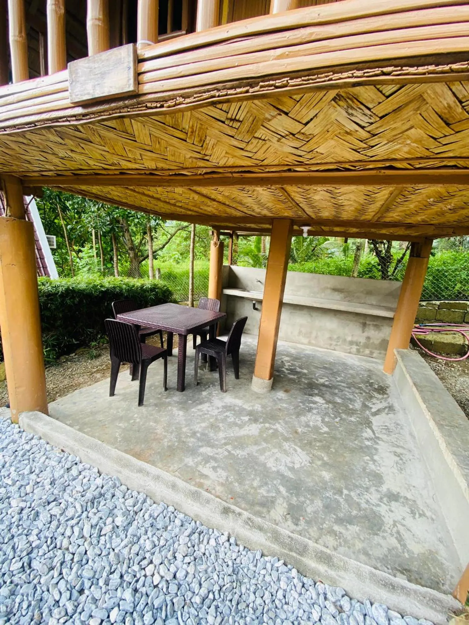 Dining area in Camp Paraiso Resort